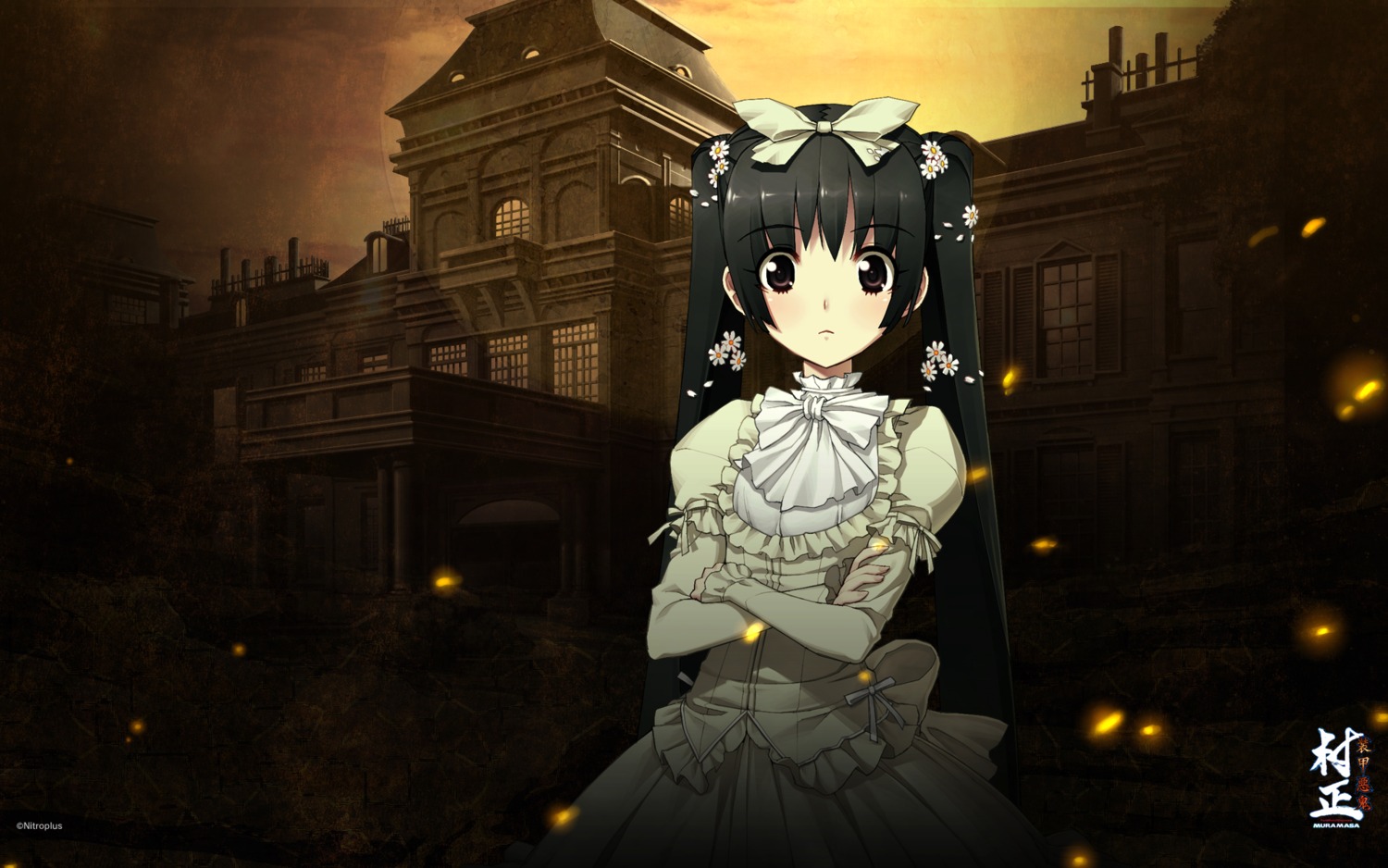 dress, full_metal_daemon_muramasa, lolita_fashion, namaniku_atk, nitroplus, ootori_hanae, wallpaper