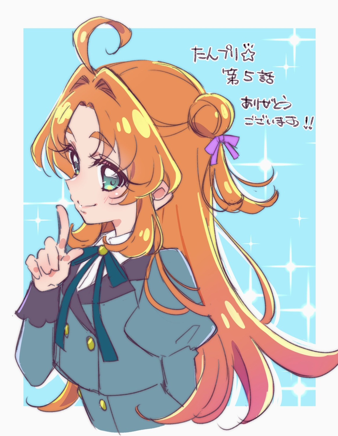 akechi_anna, meitantei_precure!, precure, seifuku, sketch, yano_akane