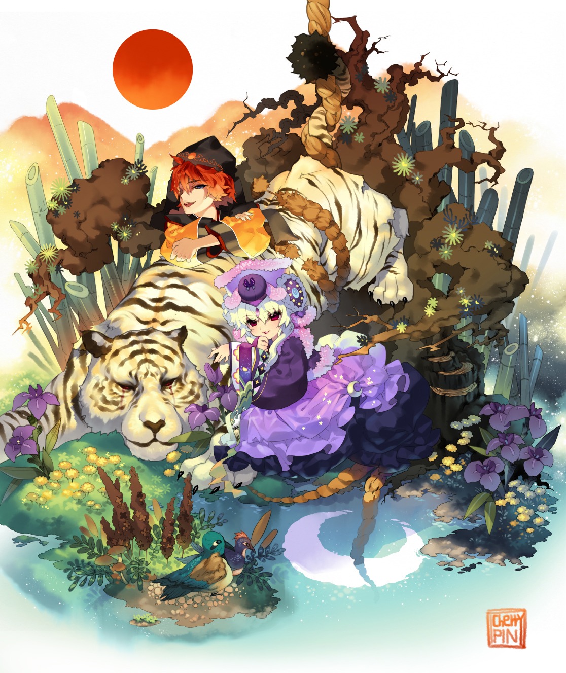 cherrypin, tiger