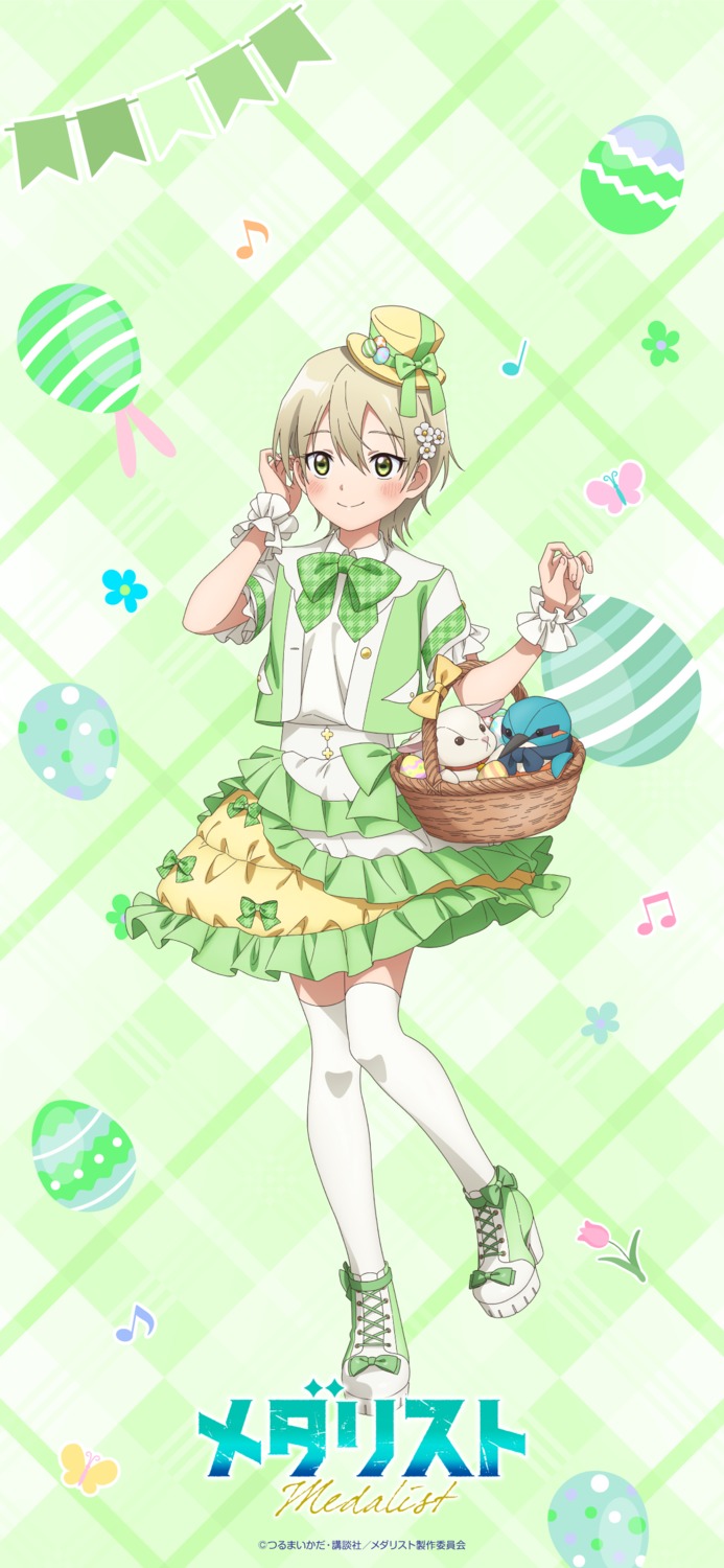 heels, medalist, tagme, thighhighs, yagi_yuuna