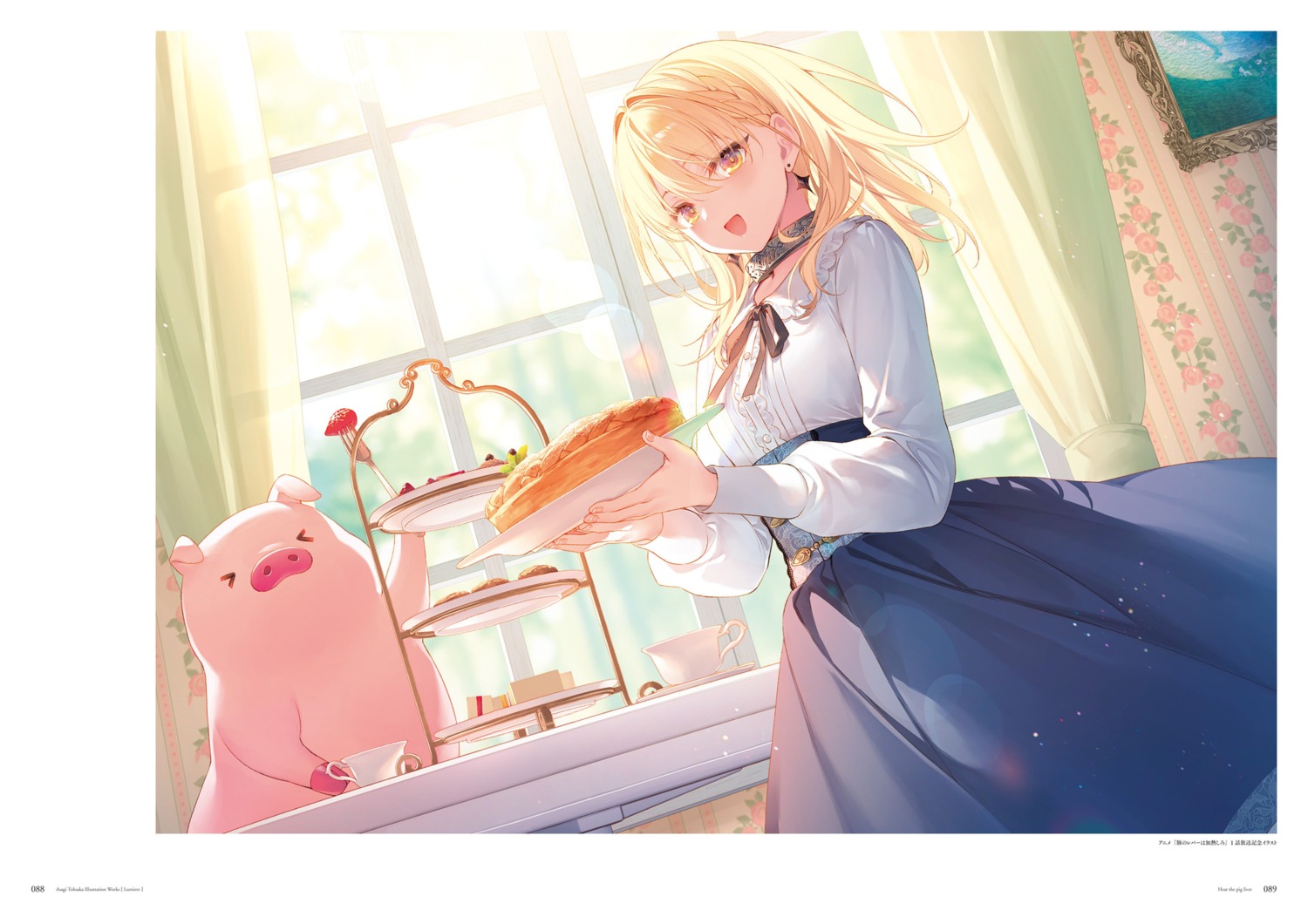 buta_(buta_no_liver_wa_kanetsu_shiro), buta_no_liver_wa_kanetsu_shiro, dress, jess_(buta_no_liver_wa_kanetsu_shiro), toosaka_asagi