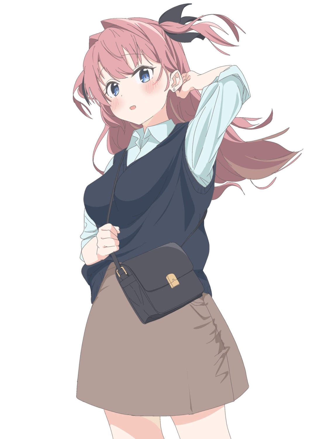 7uxg, dress_shirt, kamiina_botan, kamiina_botan_yoeru_sugata_wa_yuri_no_hana, sweater