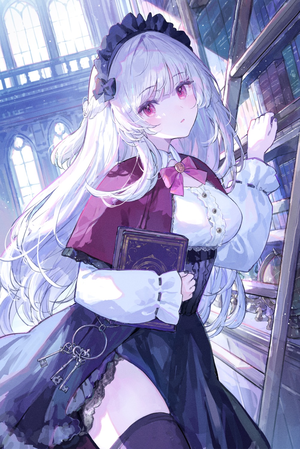 arl, lolita_fashion, skirt_lift, thighhighs