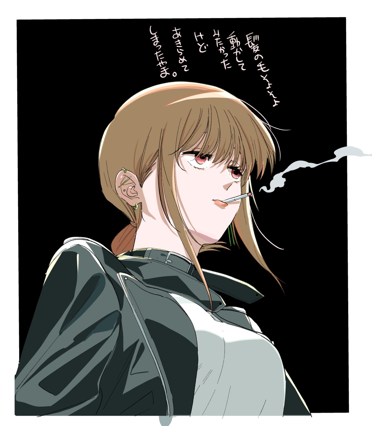 jinushi, smoking, super_no_ura_de_yani_suu_futari, yamada_(yanisuu)