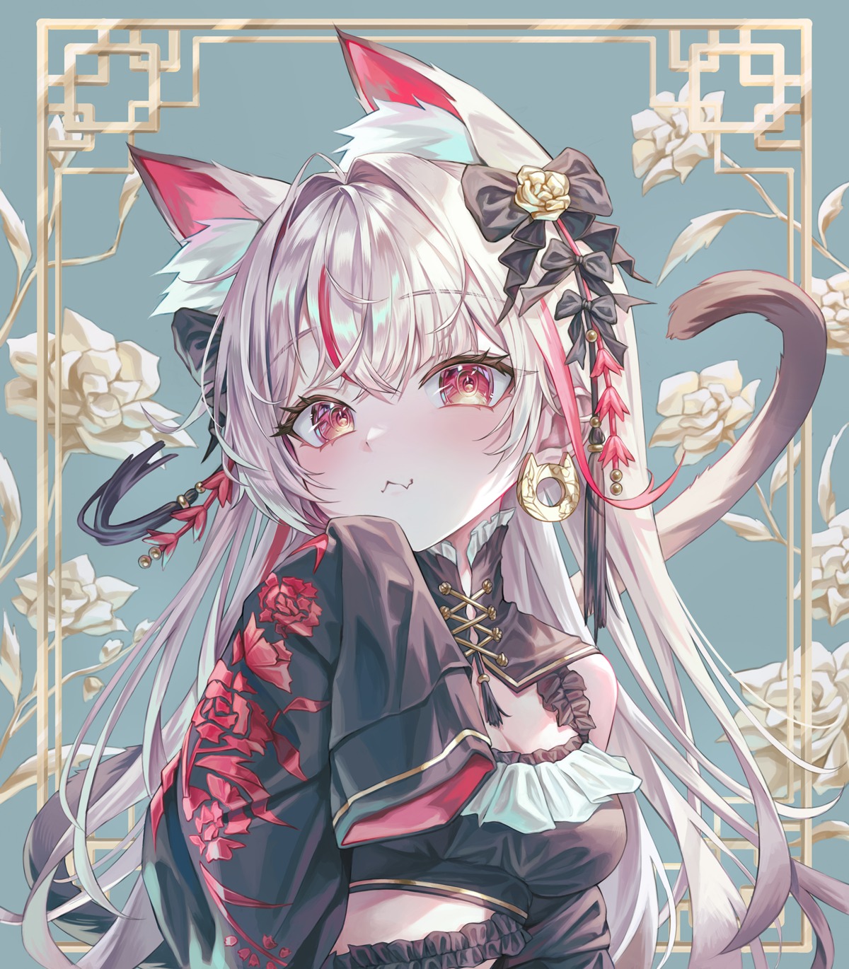 animal_ears, egen_tee, lolita_fashion, nekomimi, neneko_mashiro, stellive, tail