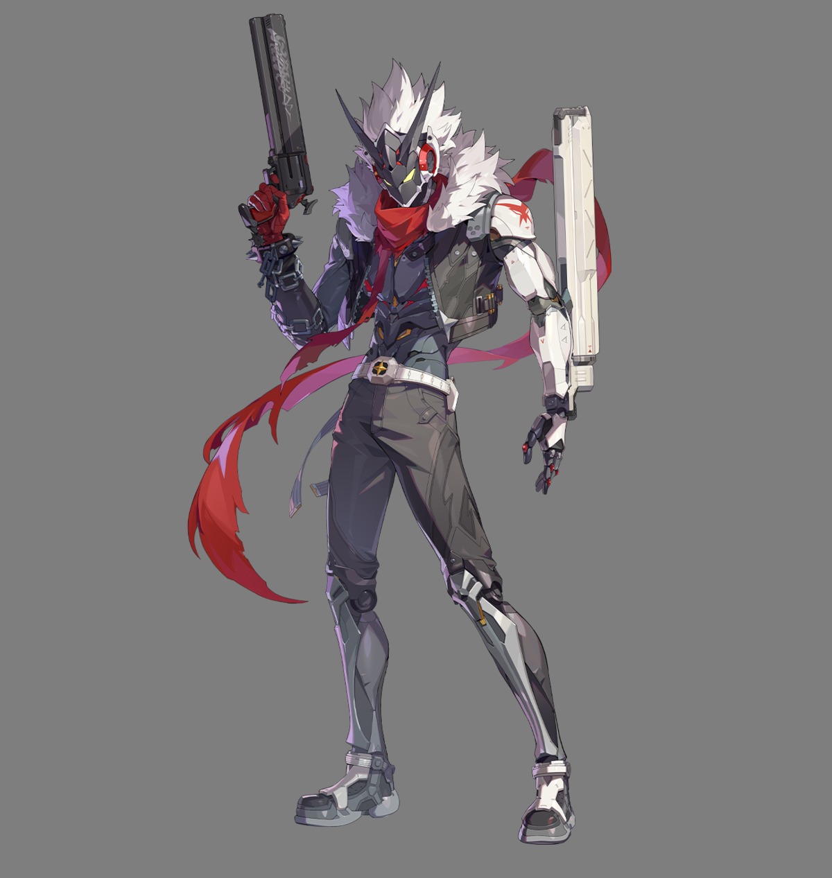 billy_kid, gun, male, tagme, transparent_png, weapon, zenless_zone_zero