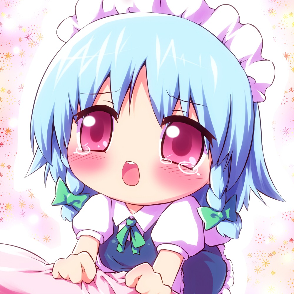 chibi, hazumi_miruku, izayoi_sakuya, touhou