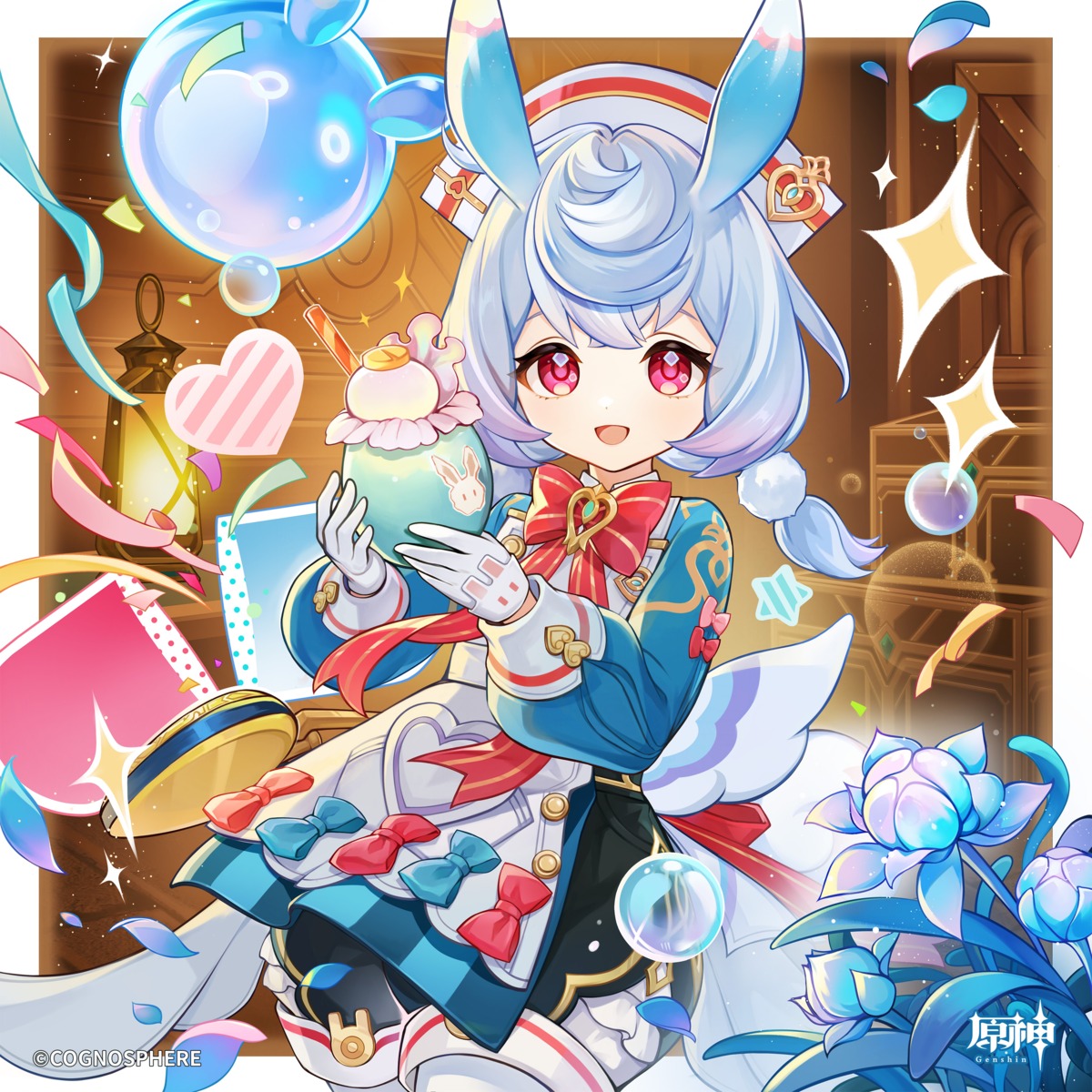 genshin_impact, horns, nurse, pantyhose, sigewinne, tagme