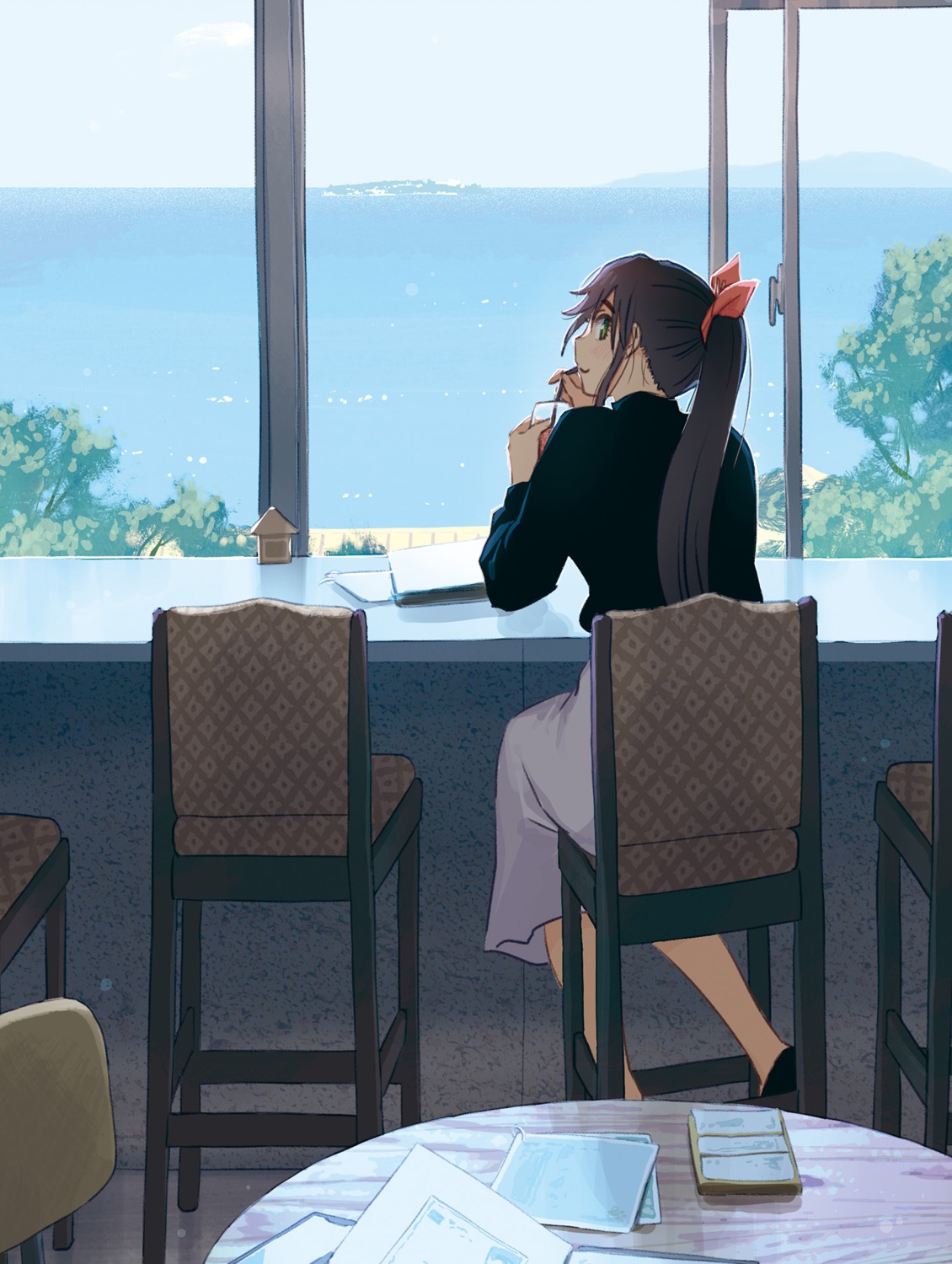 hattori_mitsuru, kinme_wakana, kirei_ni_shite_moraemasu_ka., sweater