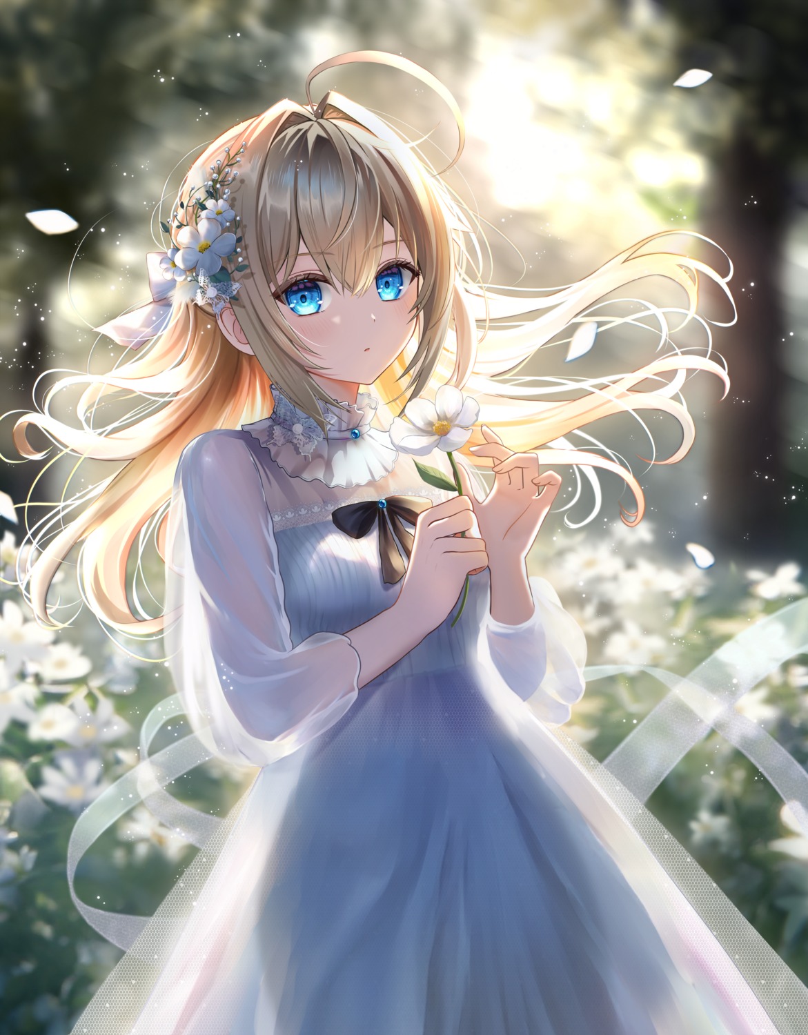 aoe_ui, dress, mishiro_rei, see_through