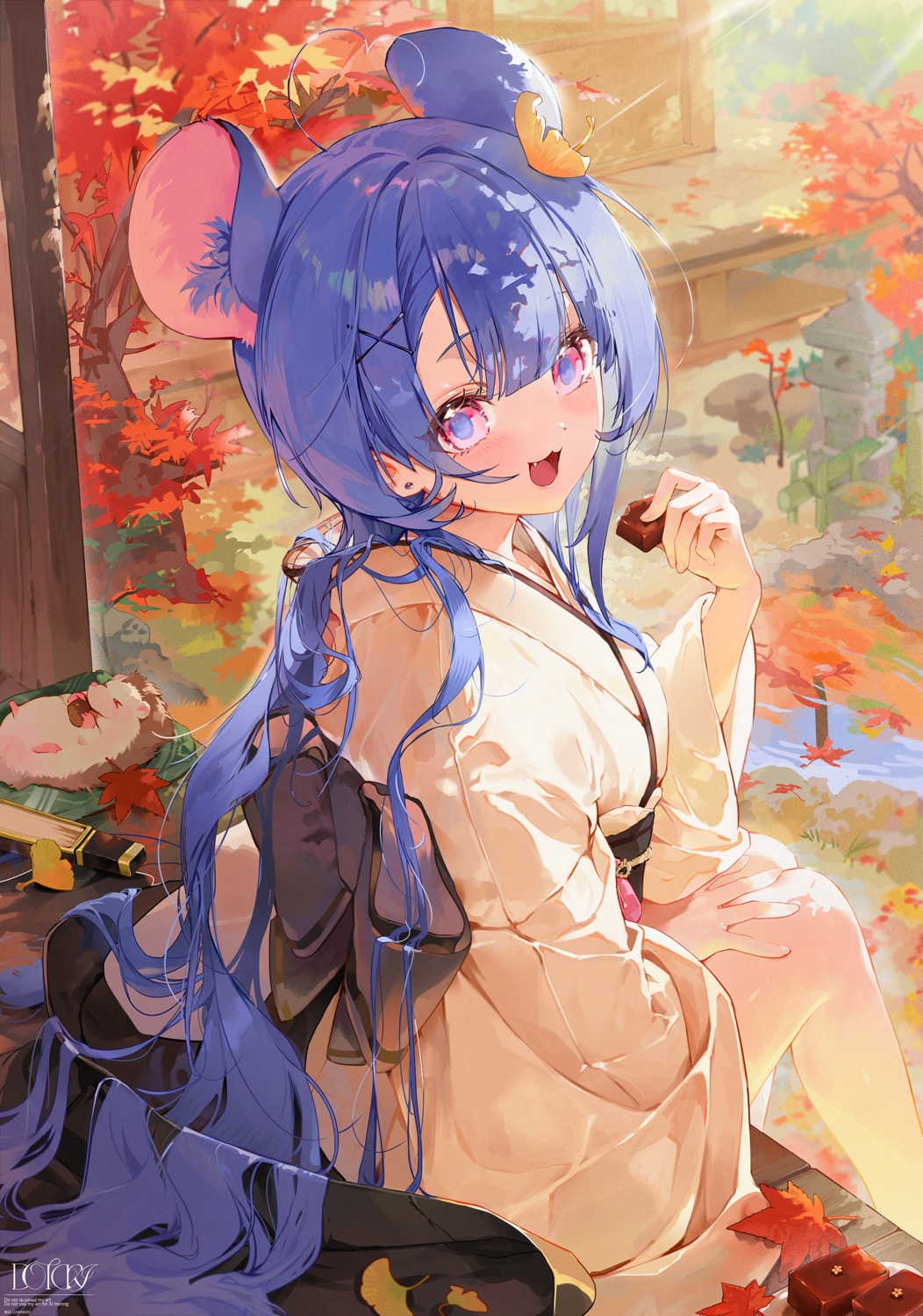 animal_ears, dotori_(seulseul), kimono