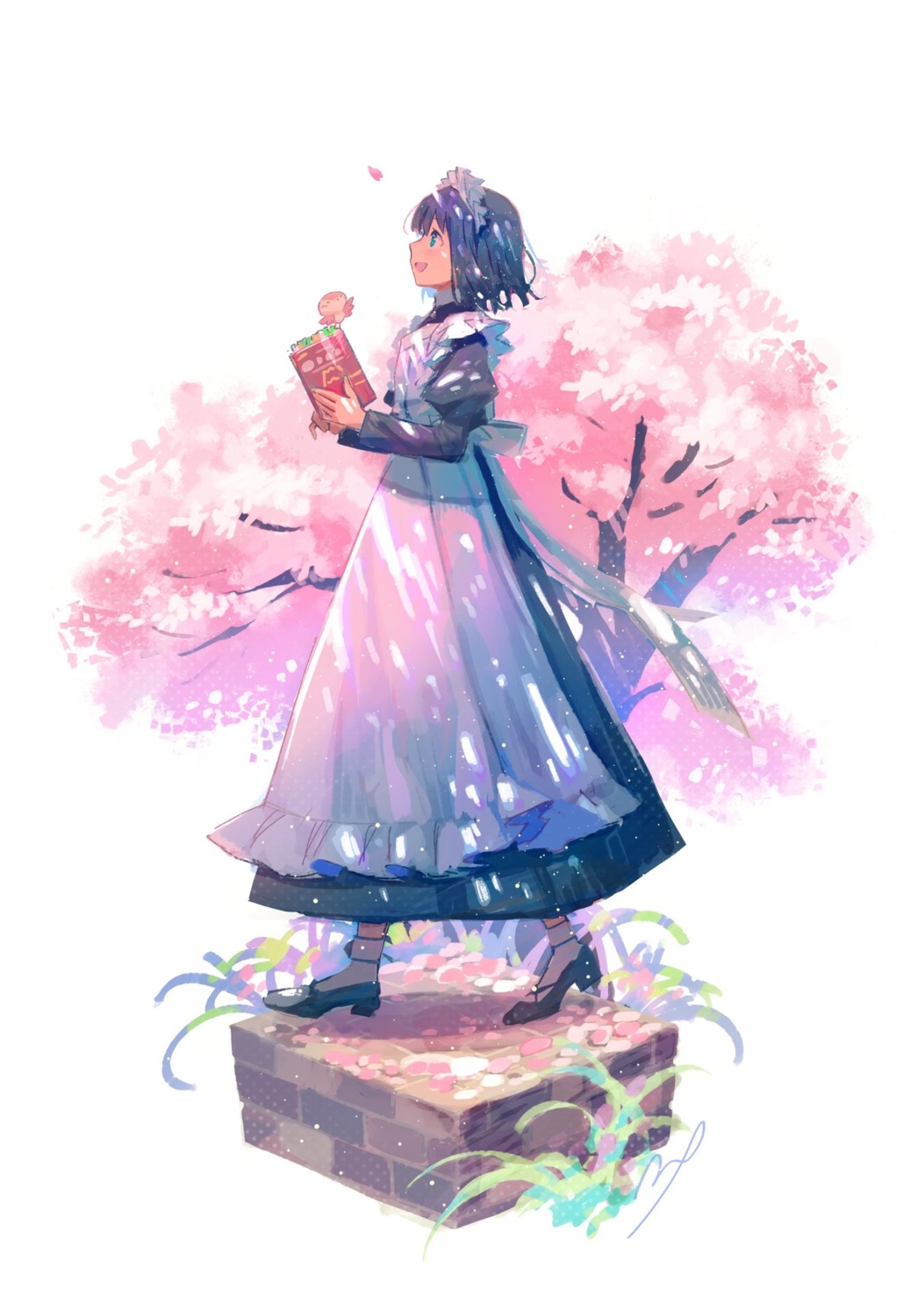 heels, maeya_susumu, maid, maid-san_wa_taberu_dake, tachibana_suzume