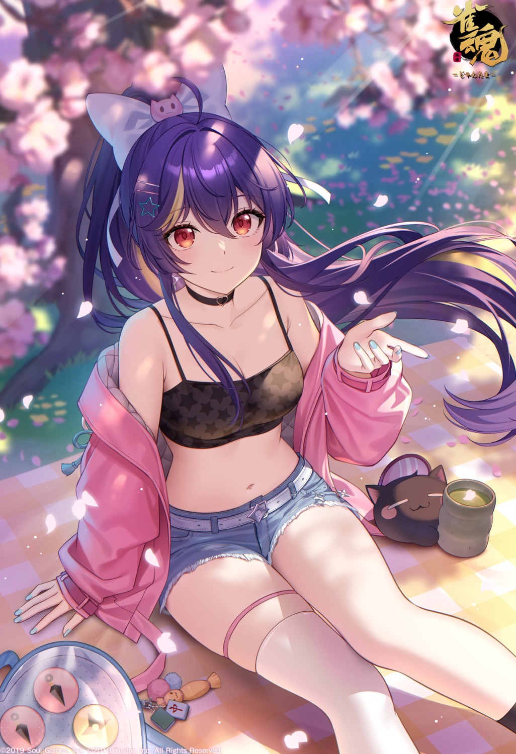 bshi_edayo, garter, majsoul, ransei, thighhighs, torn_clothes