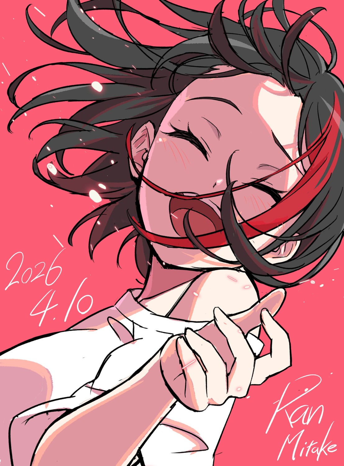 bang_dream!, mitake_ran, no_bra, nobusawa_osamu, sketch