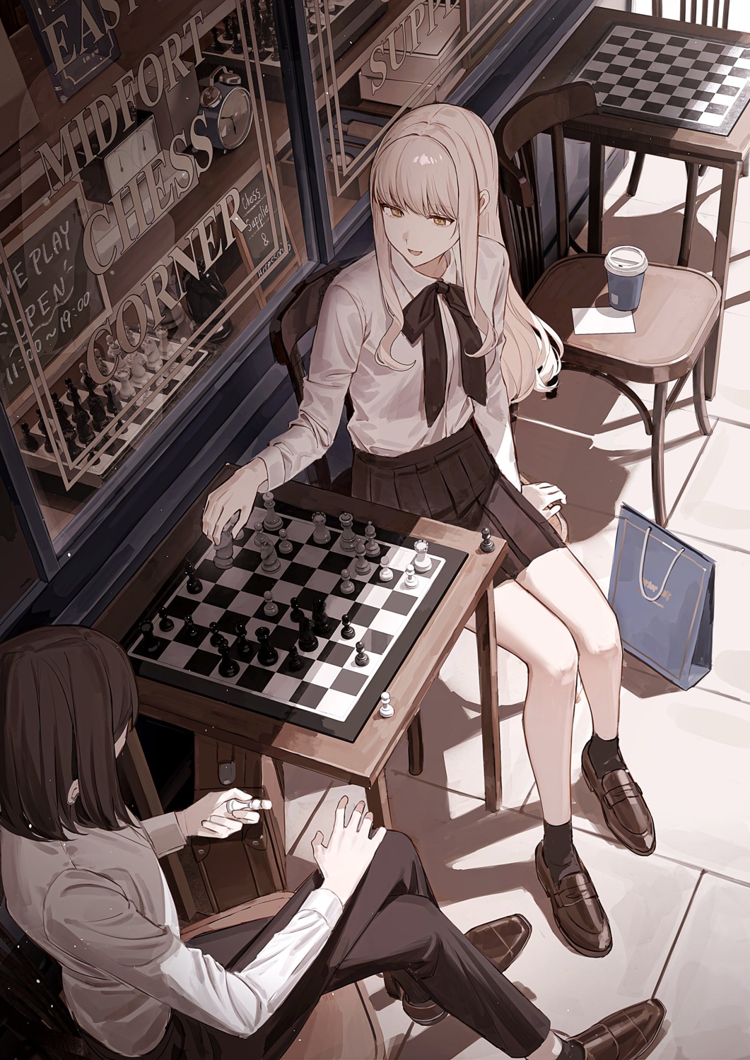 dress_shirt, jpeg_artifacts, seifuku, tamitami