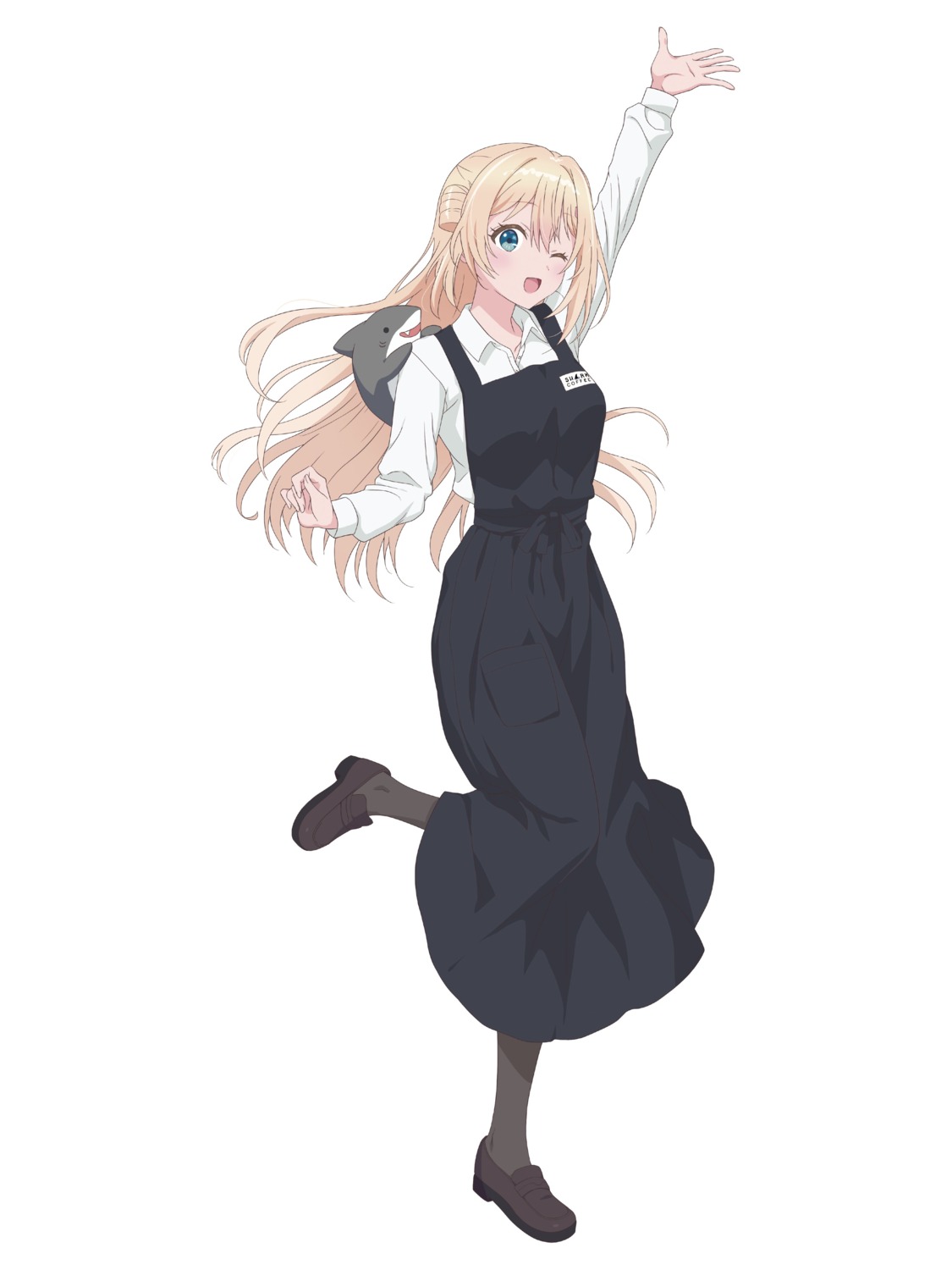 amami_yuu, class_de_2-banme_ni_kawaii_onnanoko_to_tomodachi_ni_natta, heels, tagme, uniform