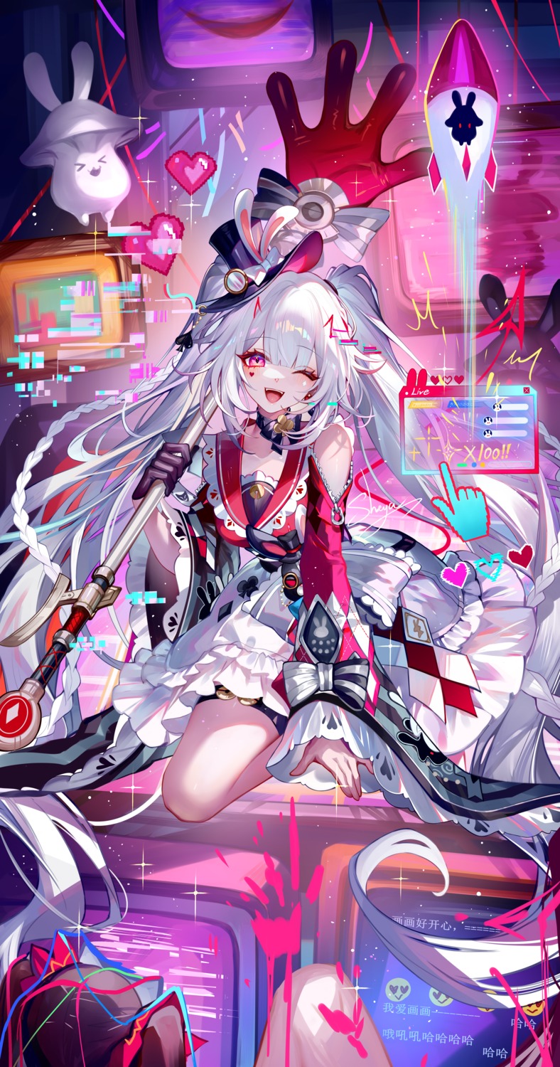garter, honkai:_star_rail, lolita_fashion, sheya, sparkle, sparxie, tattoo, wa_lolita