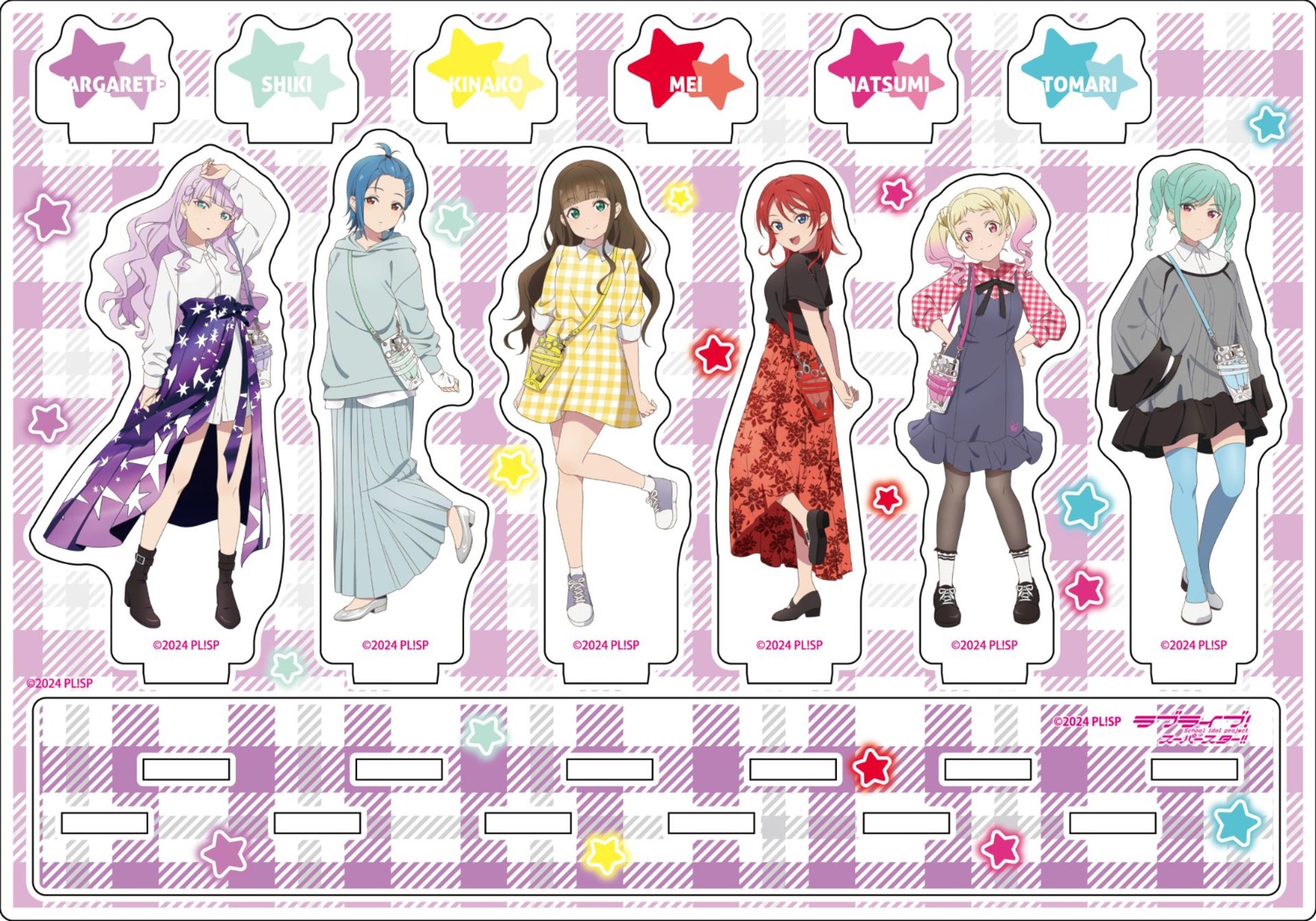 dress, heels, love_live!_(series), love_live!_superstar!!, onitsuka_natsumi, onitsuka_tomari, sakurakouji_kinako, skirt_lift