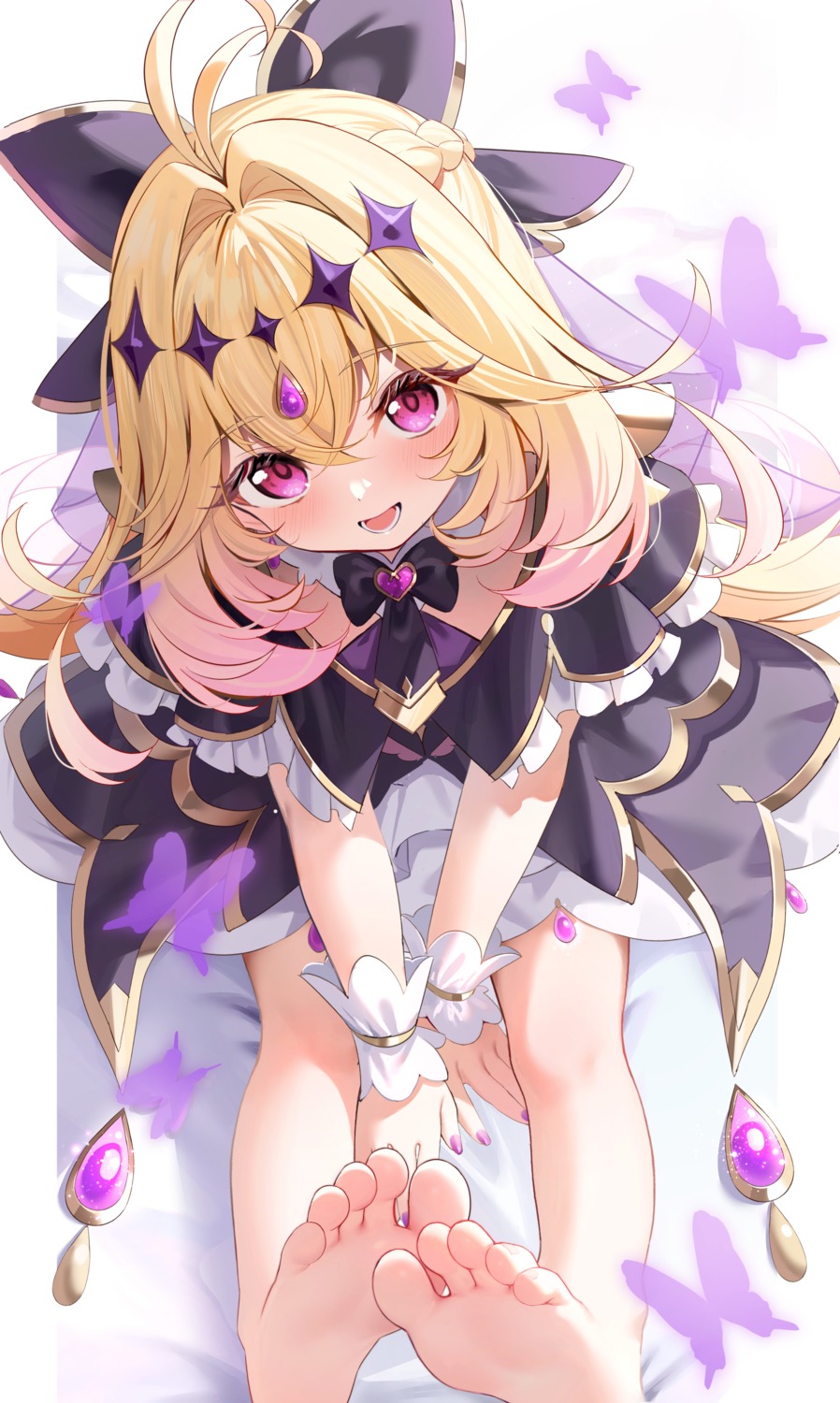feet, meitantei_precure!, moria_luluka, nahaki, precure, uniform