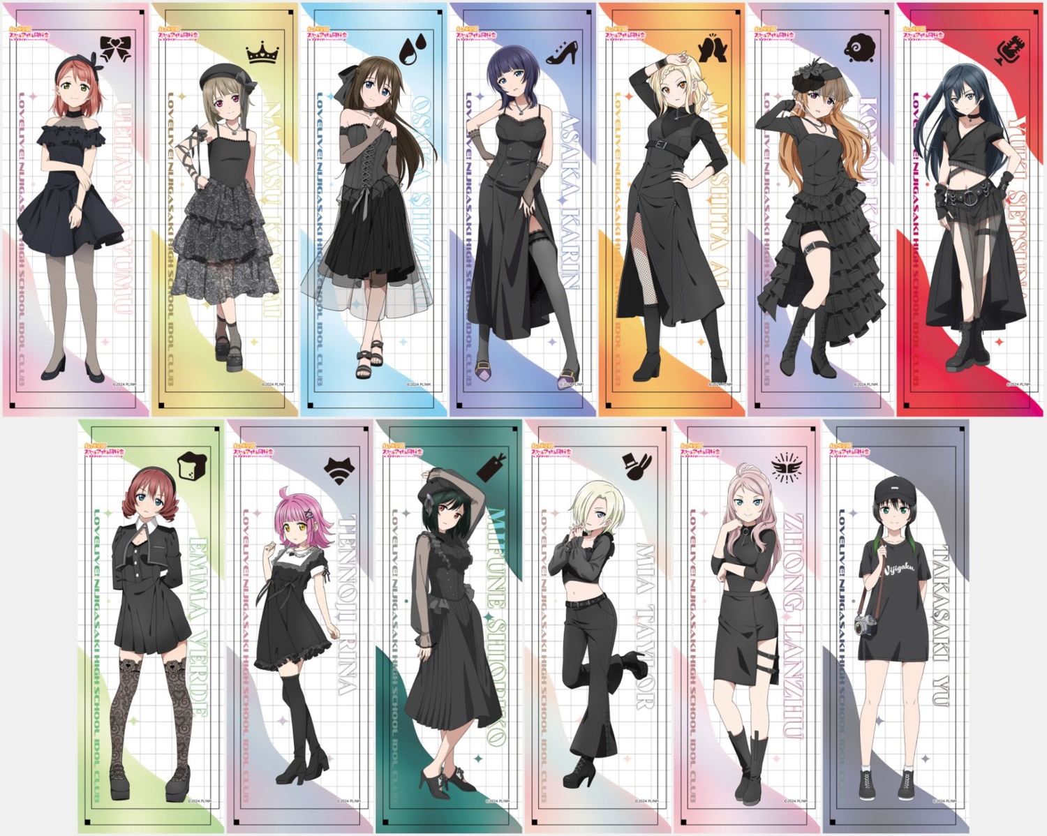 asaka_karin, cleavage, dress, emma_verde, fishnets, garter, heels, konoe_kanata