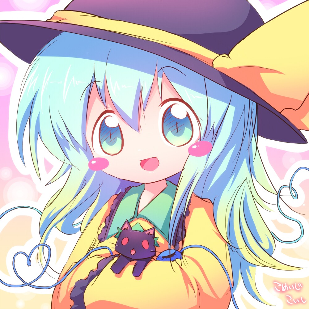 ayakashi_(artist), chibi, kaenbyou_rin_(cat), komeiji_koishi, neko, touhou