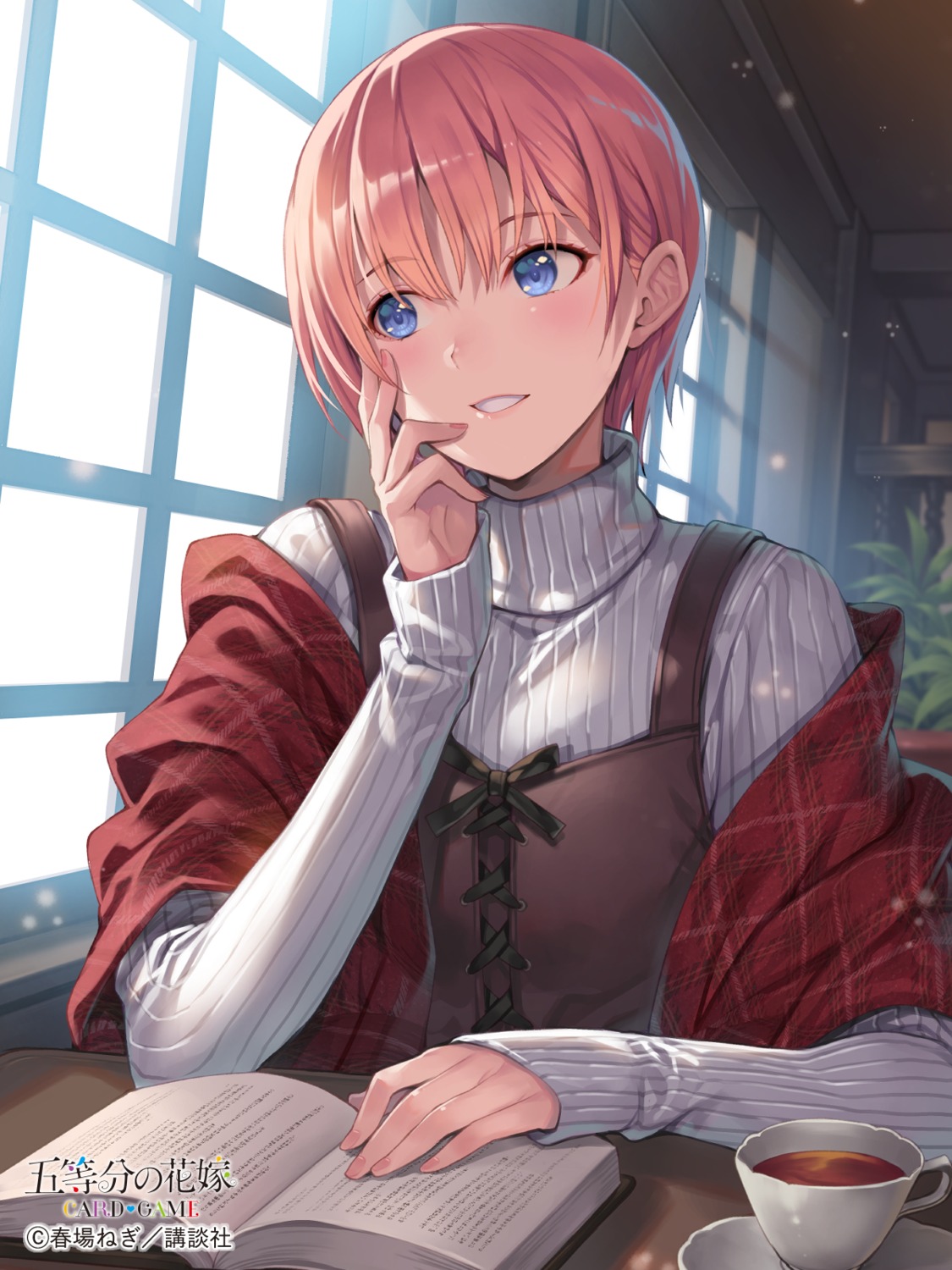 5-toubun_no_hanayome, hagure_keg, nakano_ichika, sweater
