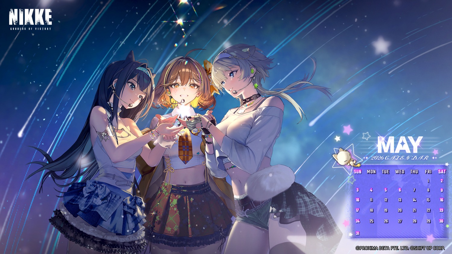 animal_ears, anis, calendar, goddess_of_victory:_nikke, mint_(nikke), prika, tagme, thighhighs
