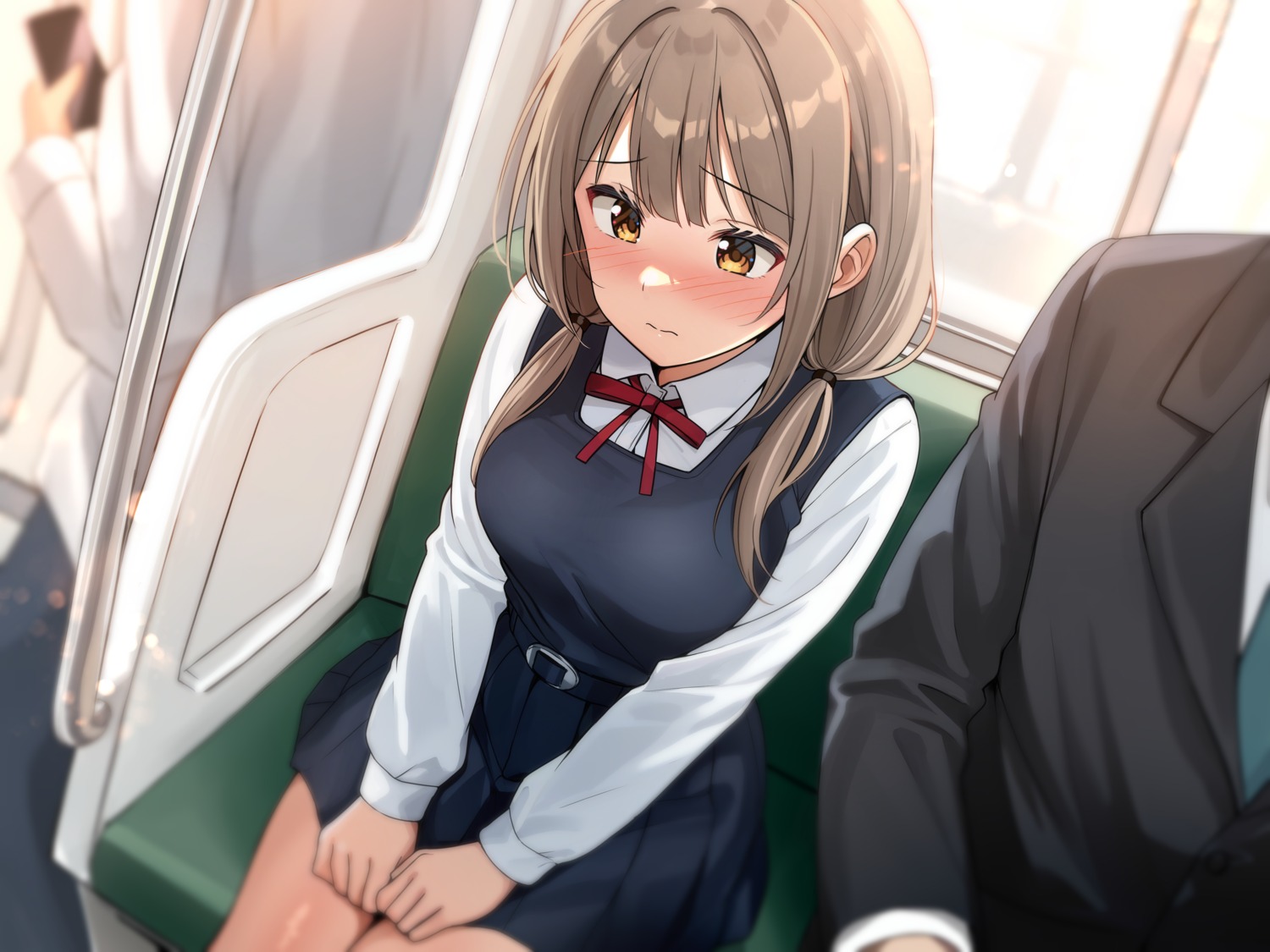 aqua_pocket, seifuku, shiitake_taishi