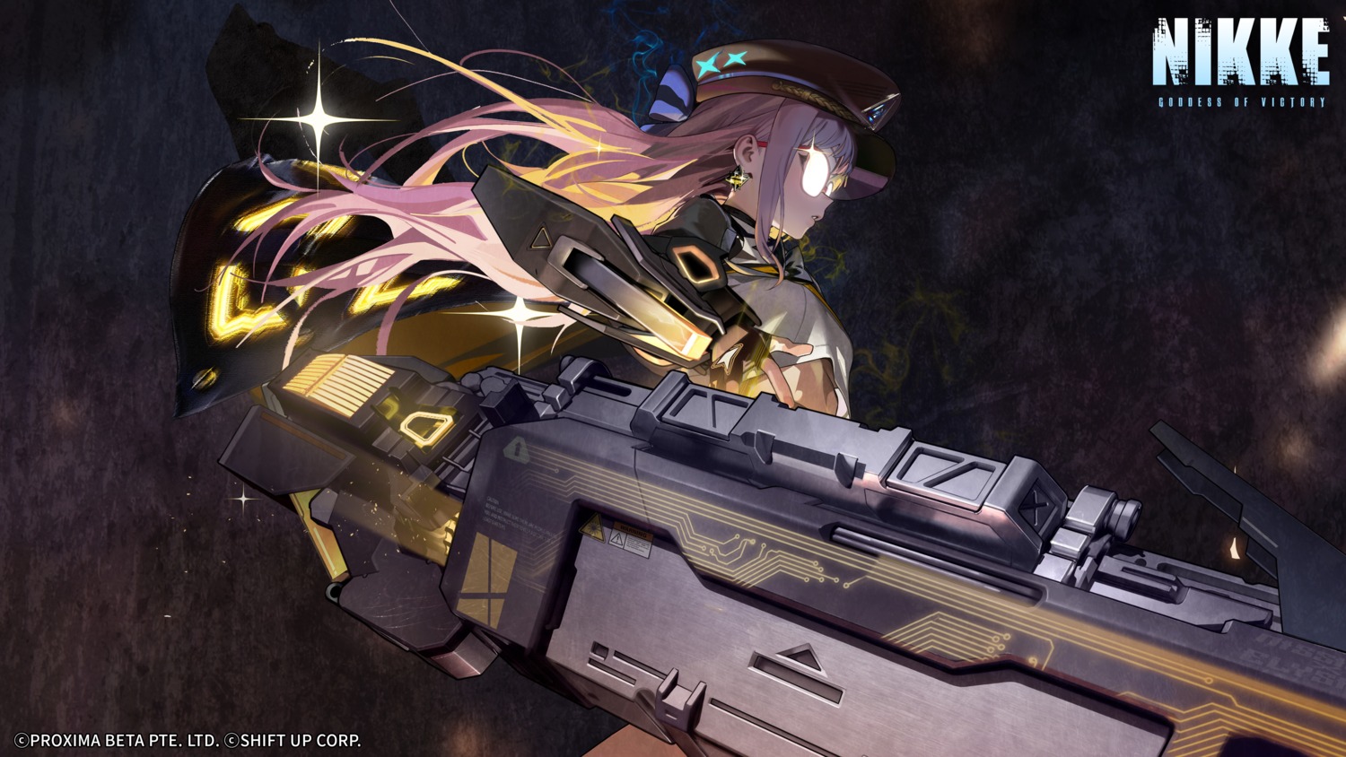 goddess_of_victory:_nikke, megane, neon_(nikke), tagme, uniform, wallpaper, weapon