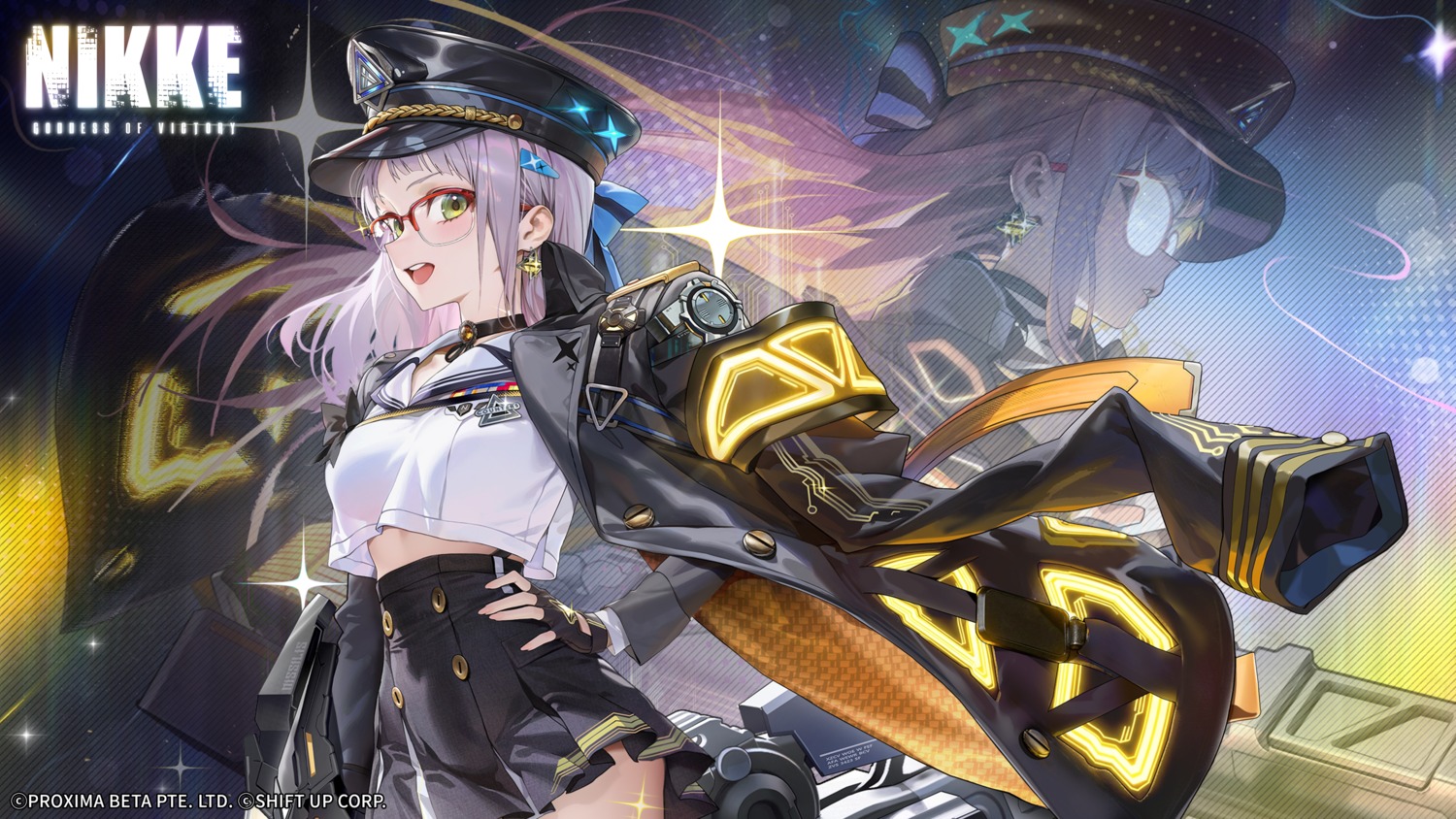 goddess_of_victory:_nikke, megane, neon_(nikke), tagme, uniform, wallpaper