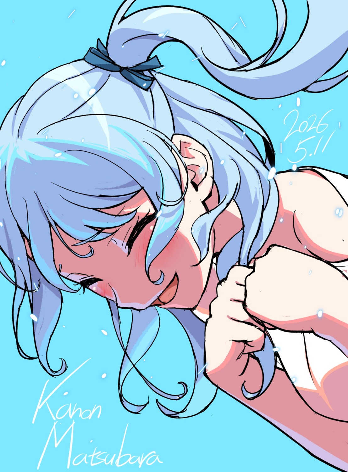 bang_dream!, matsubara_kanon, no_bra, nobusawa_osamu, sketch