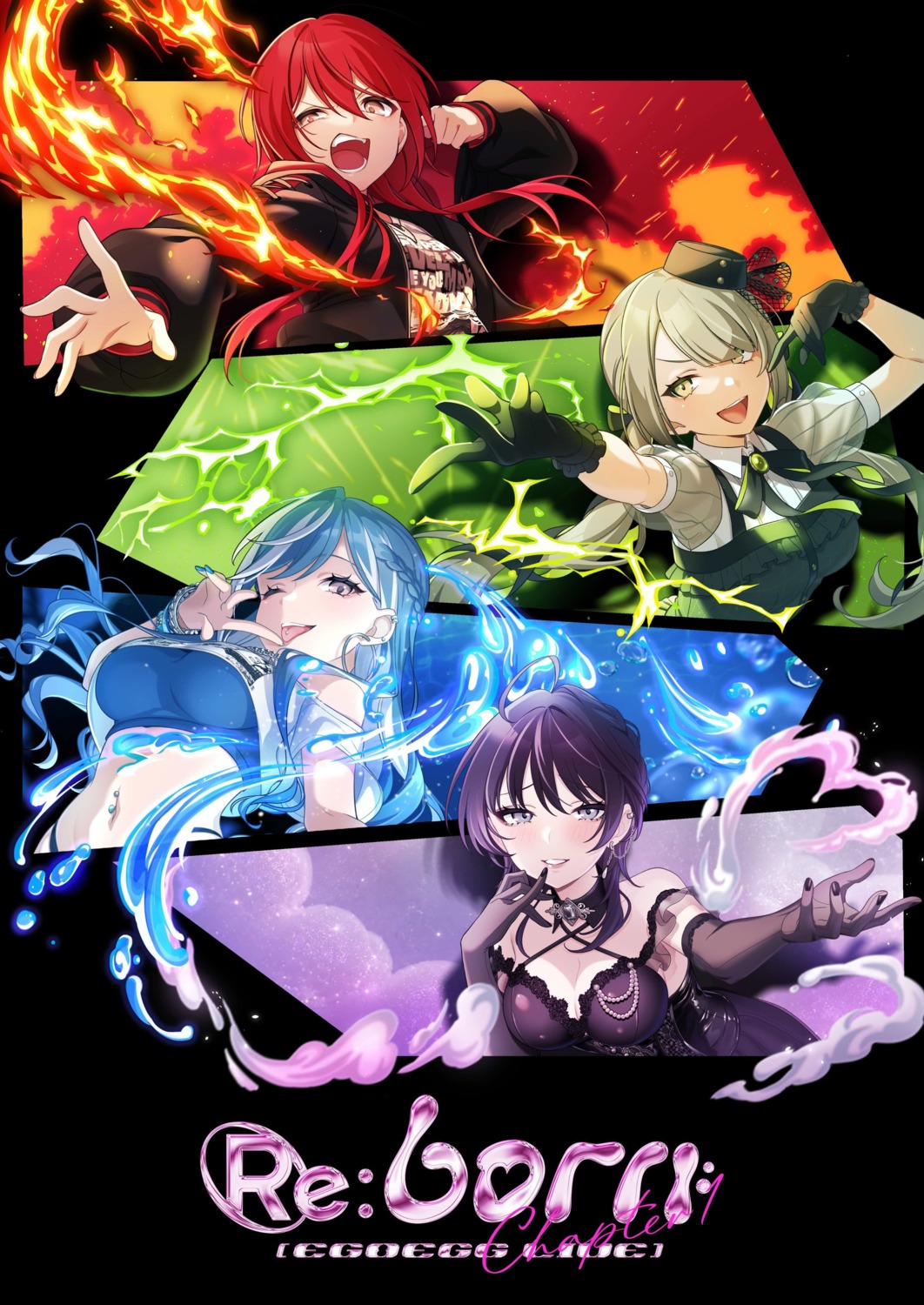 d4dj, ichinohashi_mikumo, jpeg_artifacts, kanda_hare, see_through, shiodome_raika, tagme, tanimachi_jiu, uniform