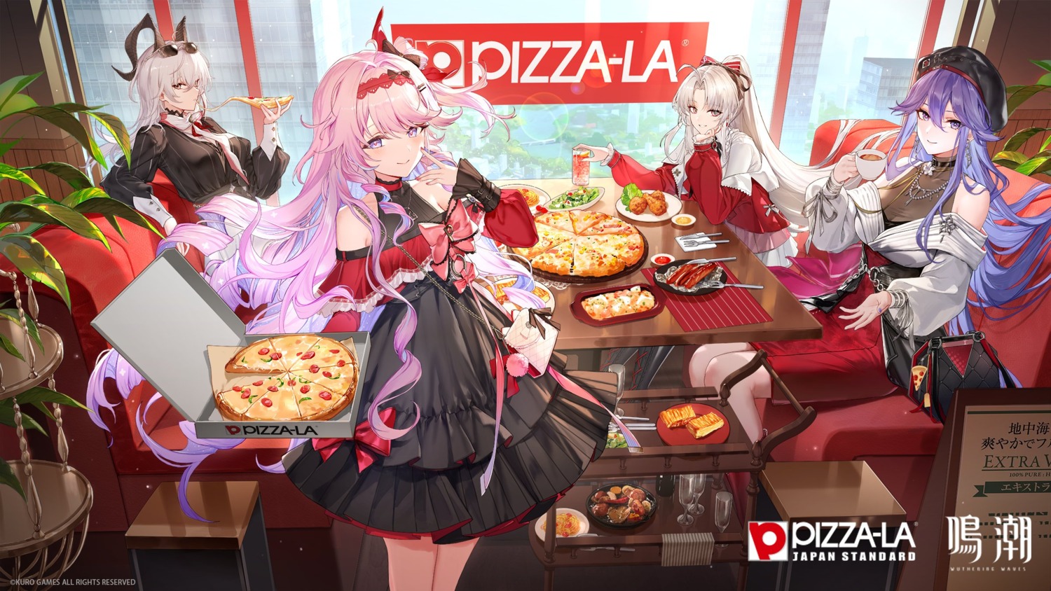 carlotta, denia, dress, horns, lucilla, megane, no_bra, pizza-la