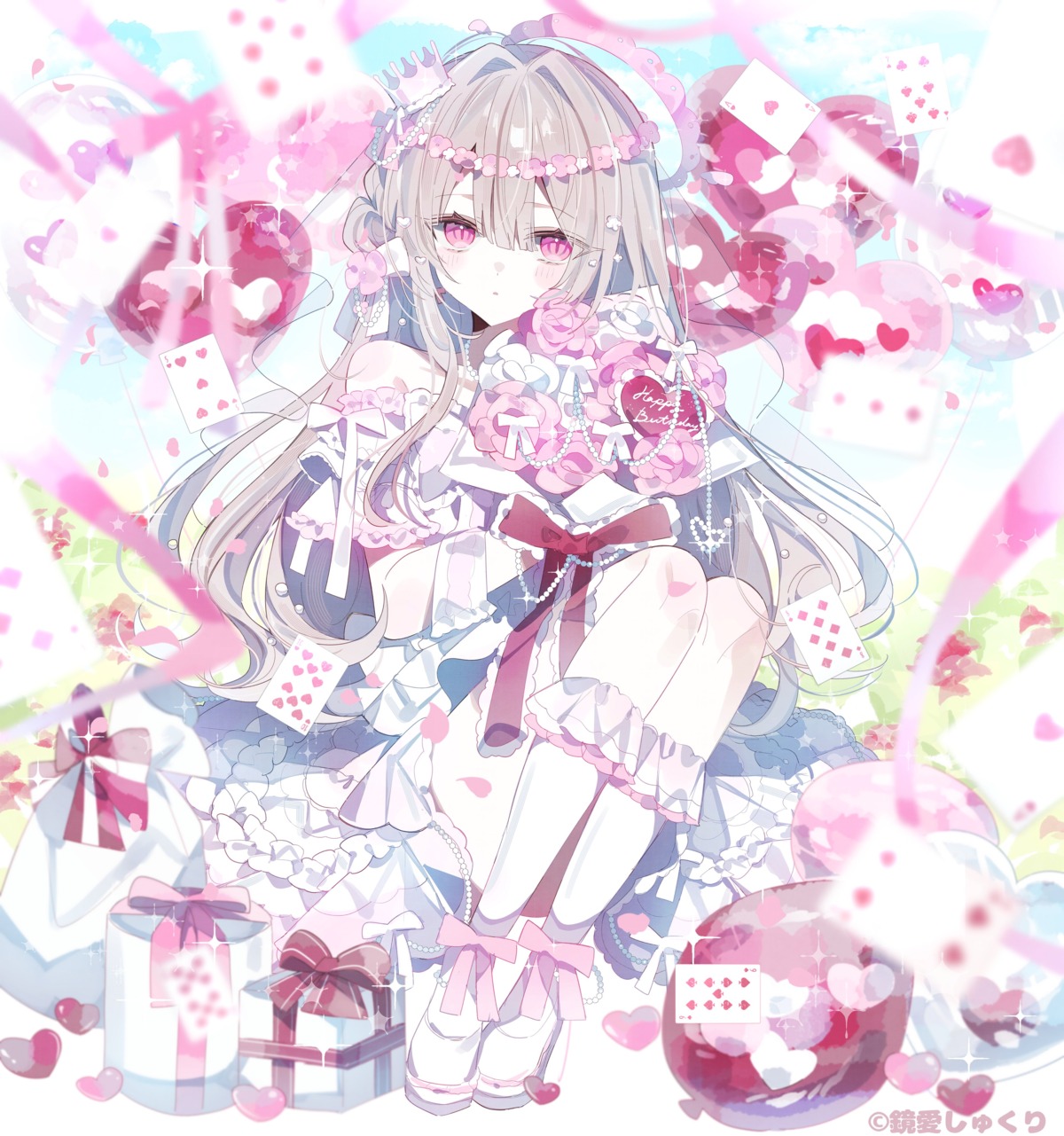 dress, indie_virtual_youtuber, kagamia_shukuri, skirt_lift, tagme