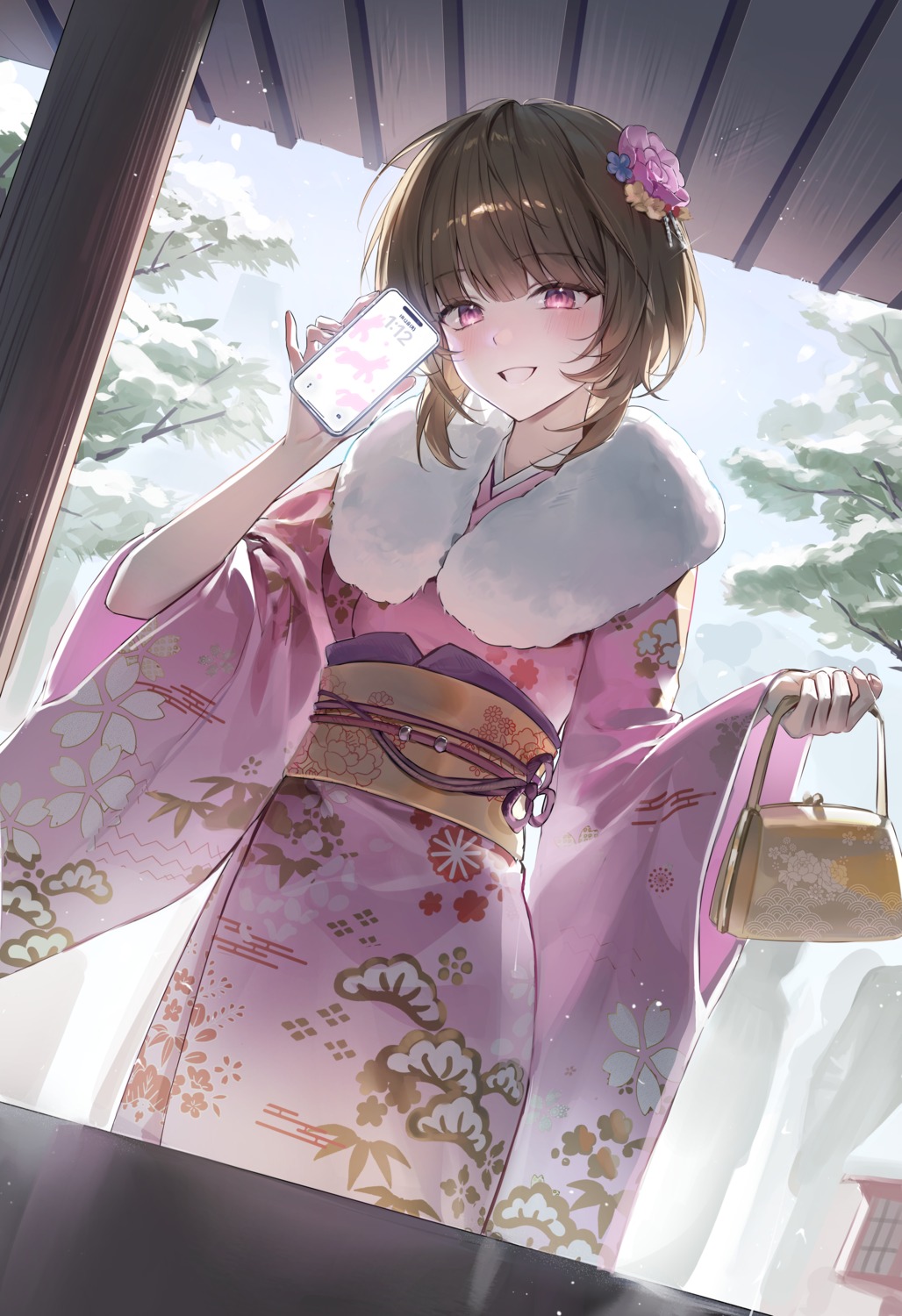 ekina_(1217), kimono, marian_andreotti, snowbreak:_containment_zone