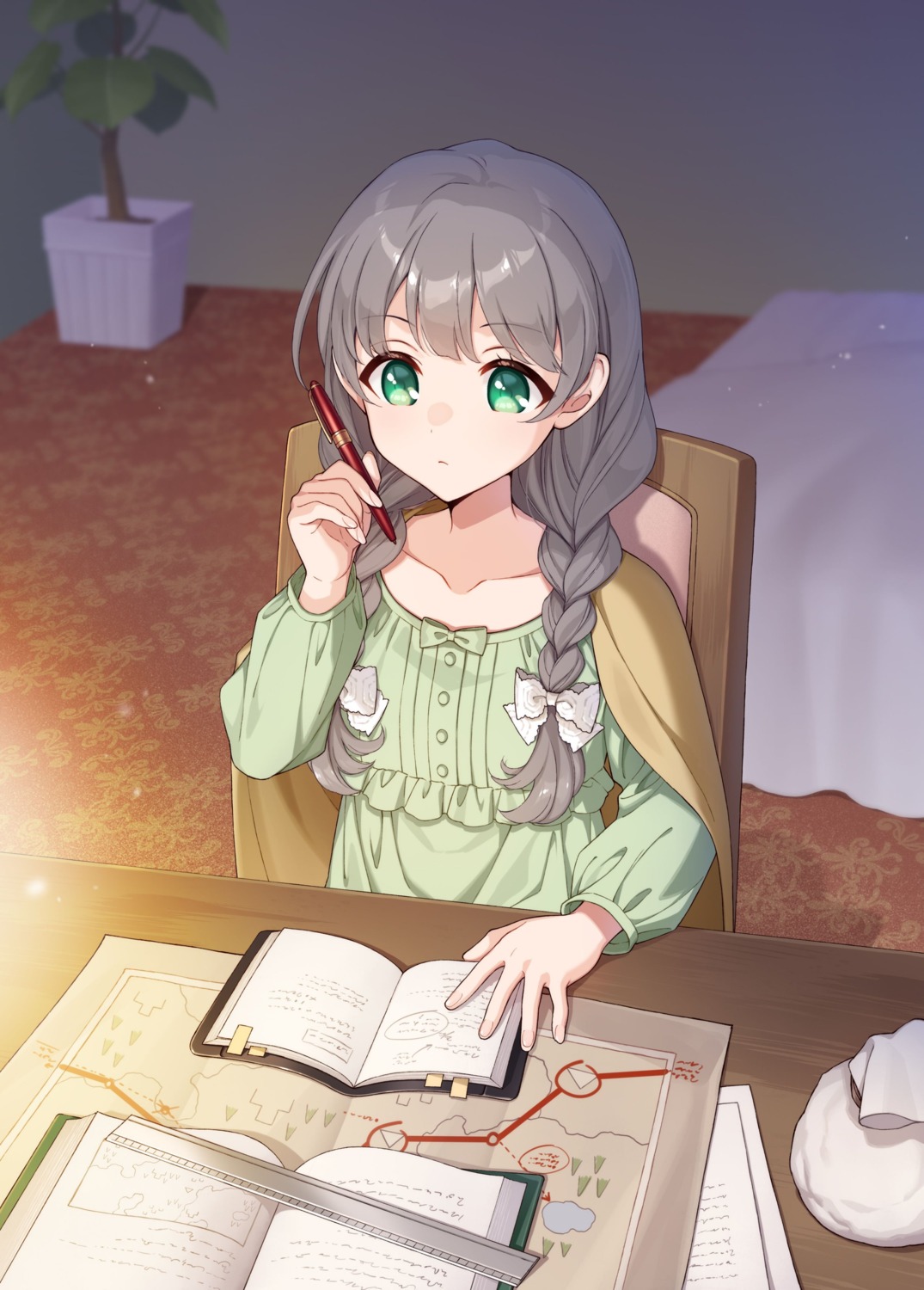 buchigire_reijou_wa_houfuku_wo_chikaimashita., jpeg_artifacts, lunoa_carlton, masami, pajama
