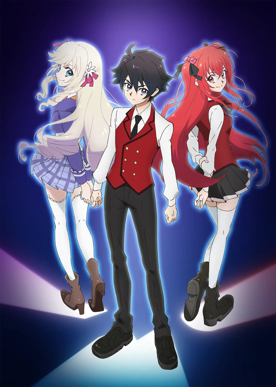 amelia_rose, ariane_algren, heels, hyouken_no_majutsushi_ga_sekai_wo_suberu, ray_white, seifuku, skirt_lift, tagme