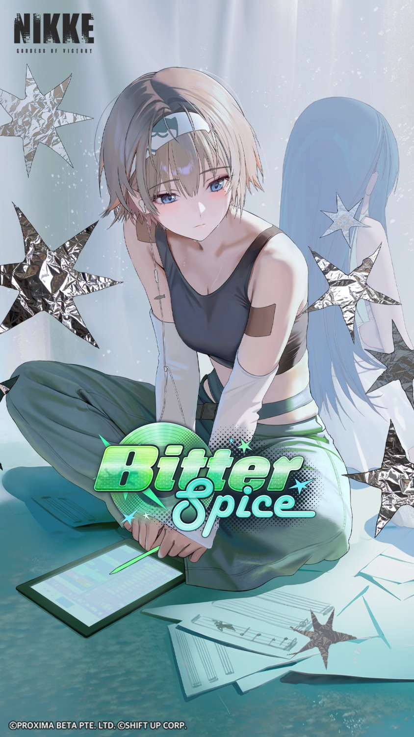 goddess_of_victory:_nikke, mint_(nikke), prika, tagme