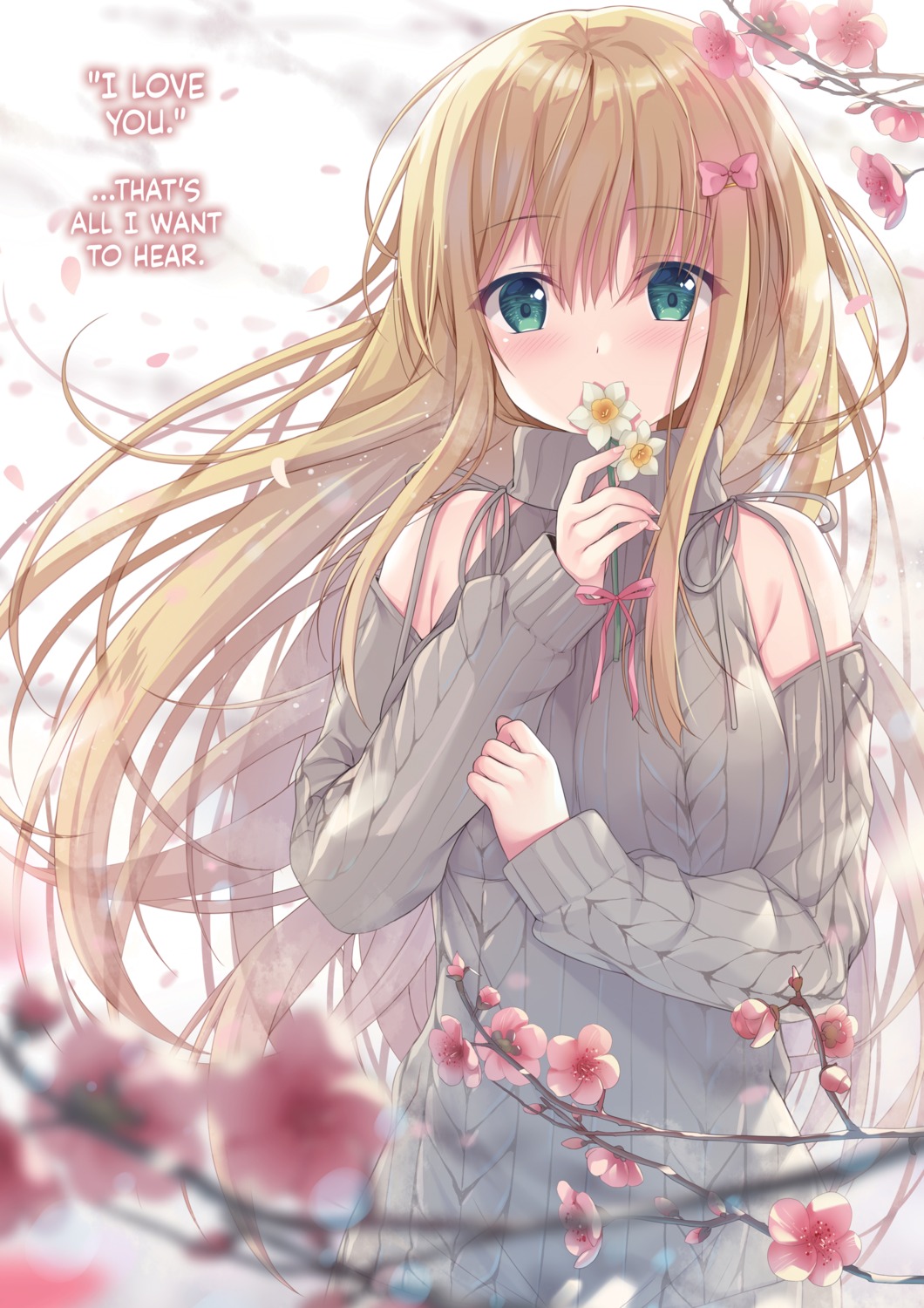 digital_version, dress, inagaki_minami, sweater, translated, twinbox, twinbox_(circle), twinbox_gakuen