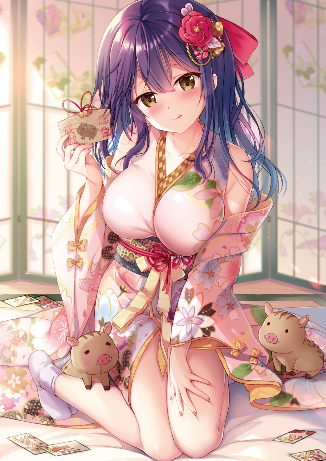 digital_version, kimono, nanami_yuuno, twinbox, twinbox_(circle), twinbox_gakuen