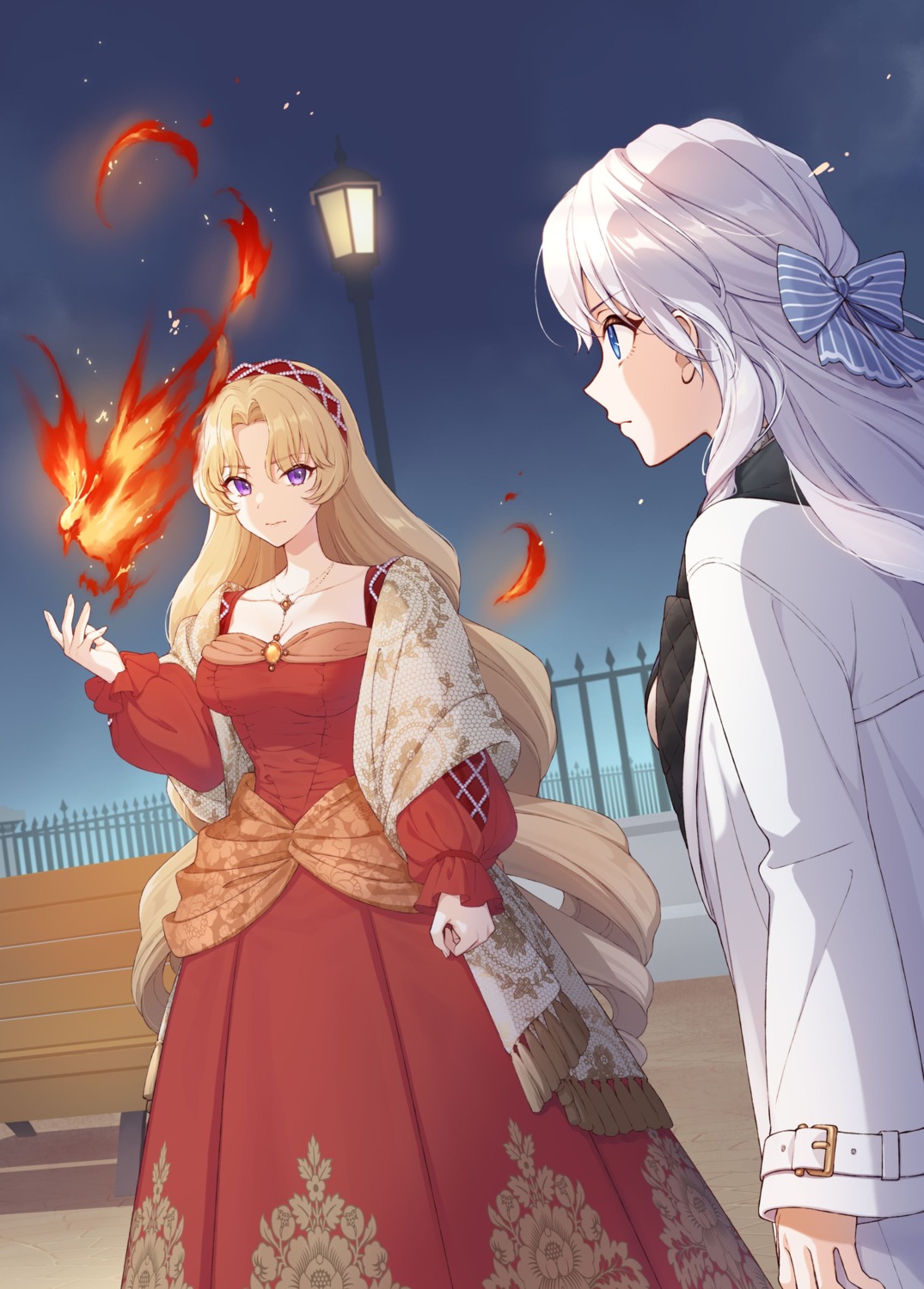 buchigire_reijou_wa_houfuku_wo_chikaimashita., dress, elizabeth_leiston, jpeg_artifacts, masami