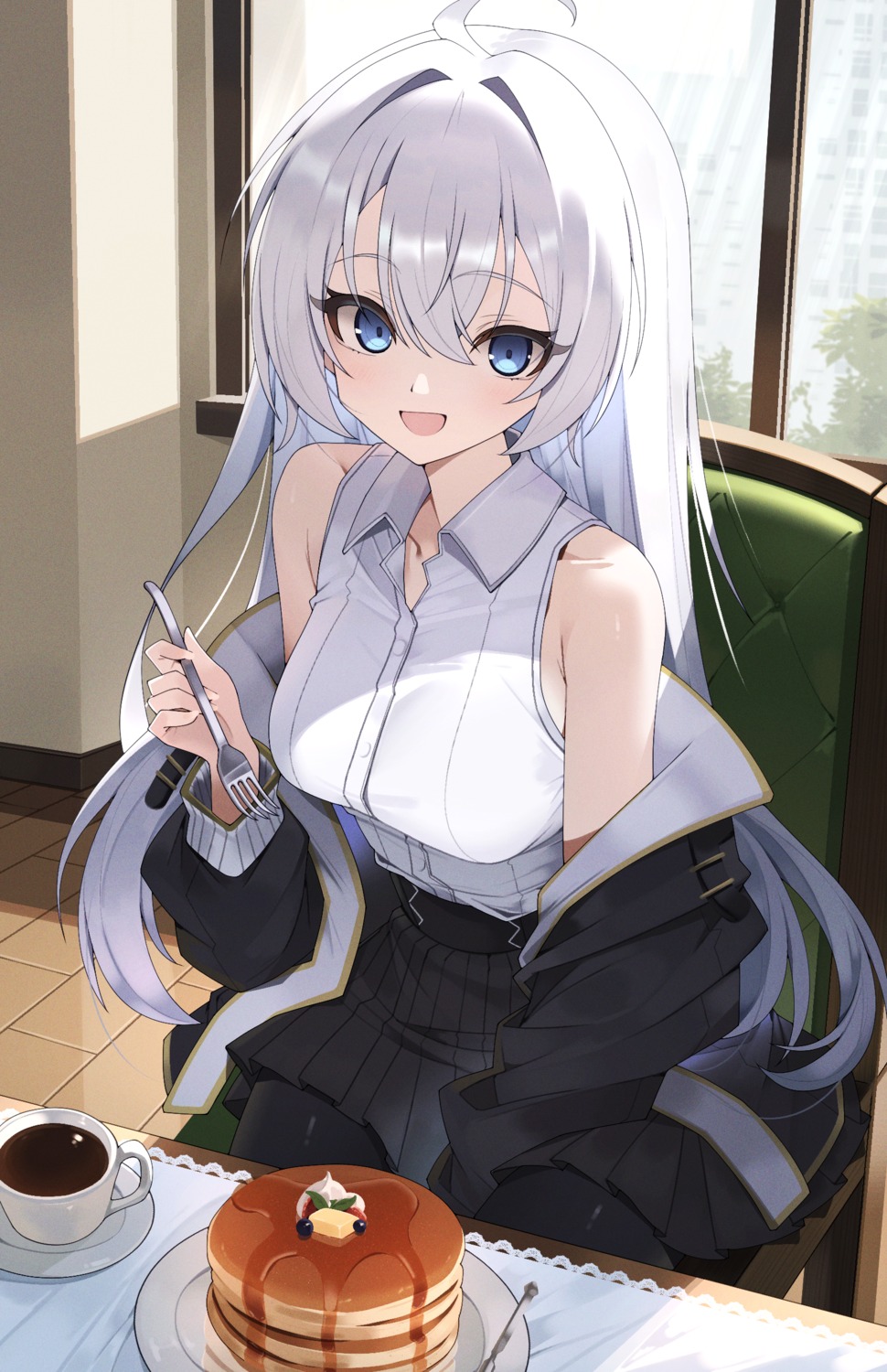 mellow_kaede, pantyhose, ria_(vadur), uniform