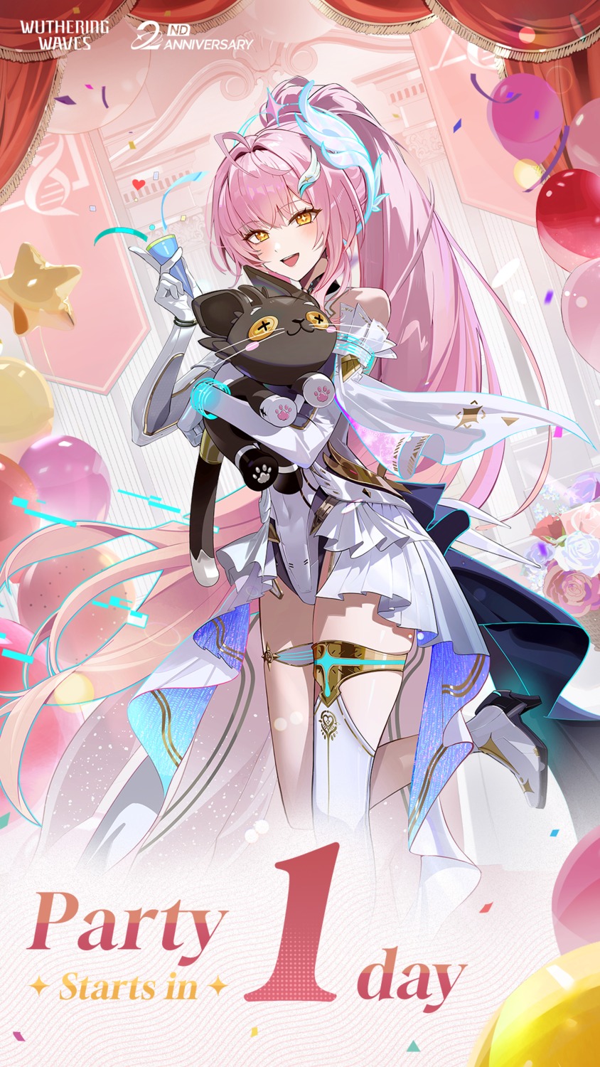 aemeath, garter, heels, leotard, stockings, tagme, thighhighs, wuthering_waves