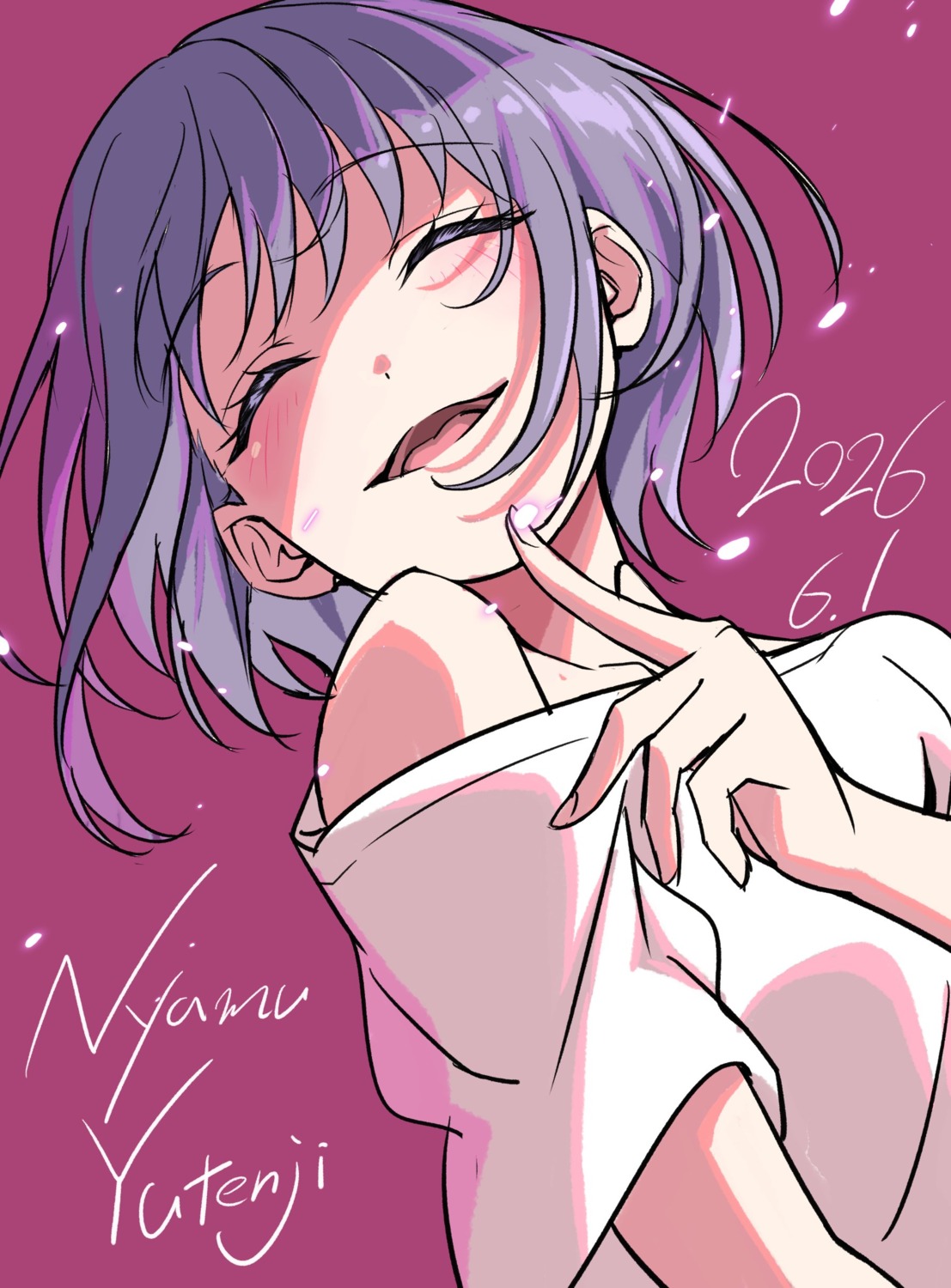 bang_dream!, bang_dream!_ave_mujica, no_bra, nobusawa_osamu, sketch, yuutenji_nyamu