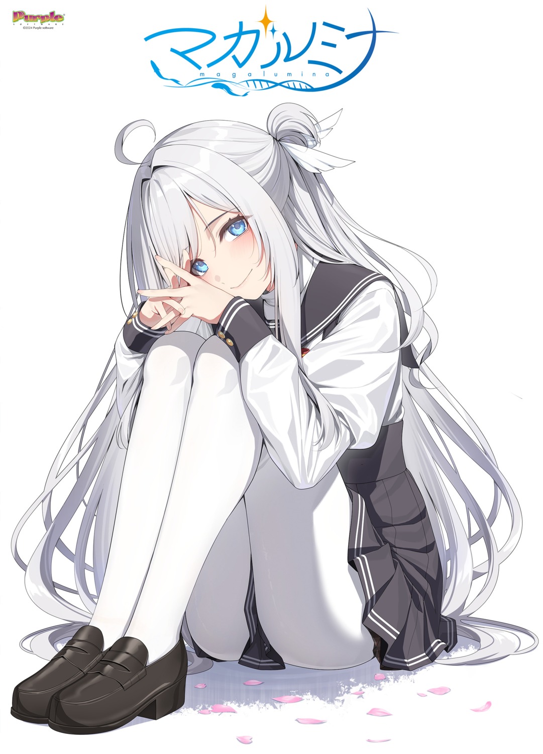 go-1, magalumina, melvy_marloze, pantyhose, purple_software, seifuku, skirt_lift