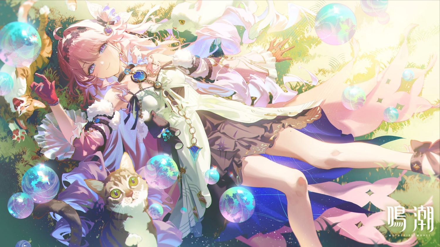 denia, dress, jpeg_artifacts, neko, tagme, wallpaper, wuthering_waves