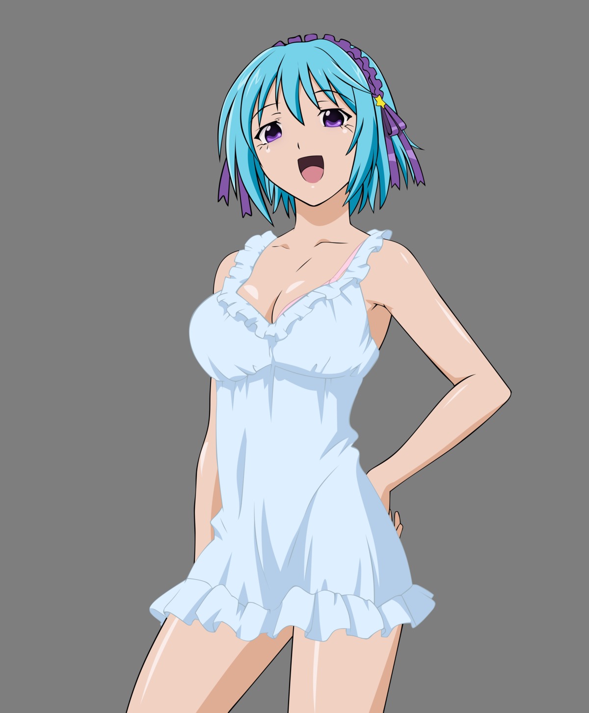 bra, cleavage, kurono_kurumu, lingerie, rosario_to_vampire, transparent_png, vector_trace