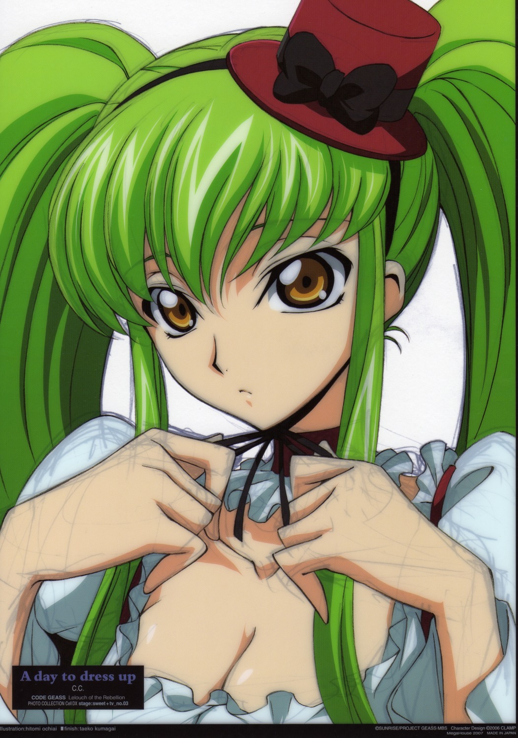 c.c., cleavage, code_geass, lolita_fashion, ochiai_hitomi