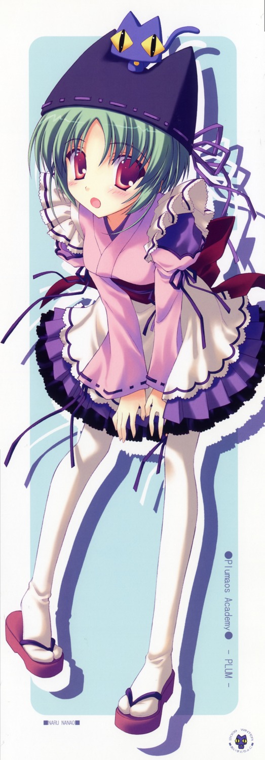 ice_&_choco, lolita_fashion, nanao_naru, neko, pantyhose, plum_(ice_&_choco), stick_poster, wa_lolita