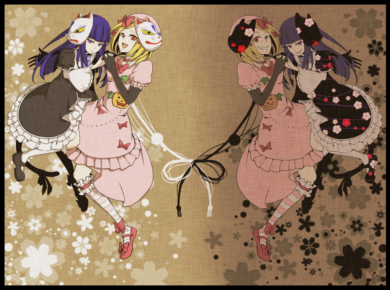 frederica_bernkastel, garter, lambdadelta, lolita_fashion, saya6382, tail, umineko_no_naku_koro_ni